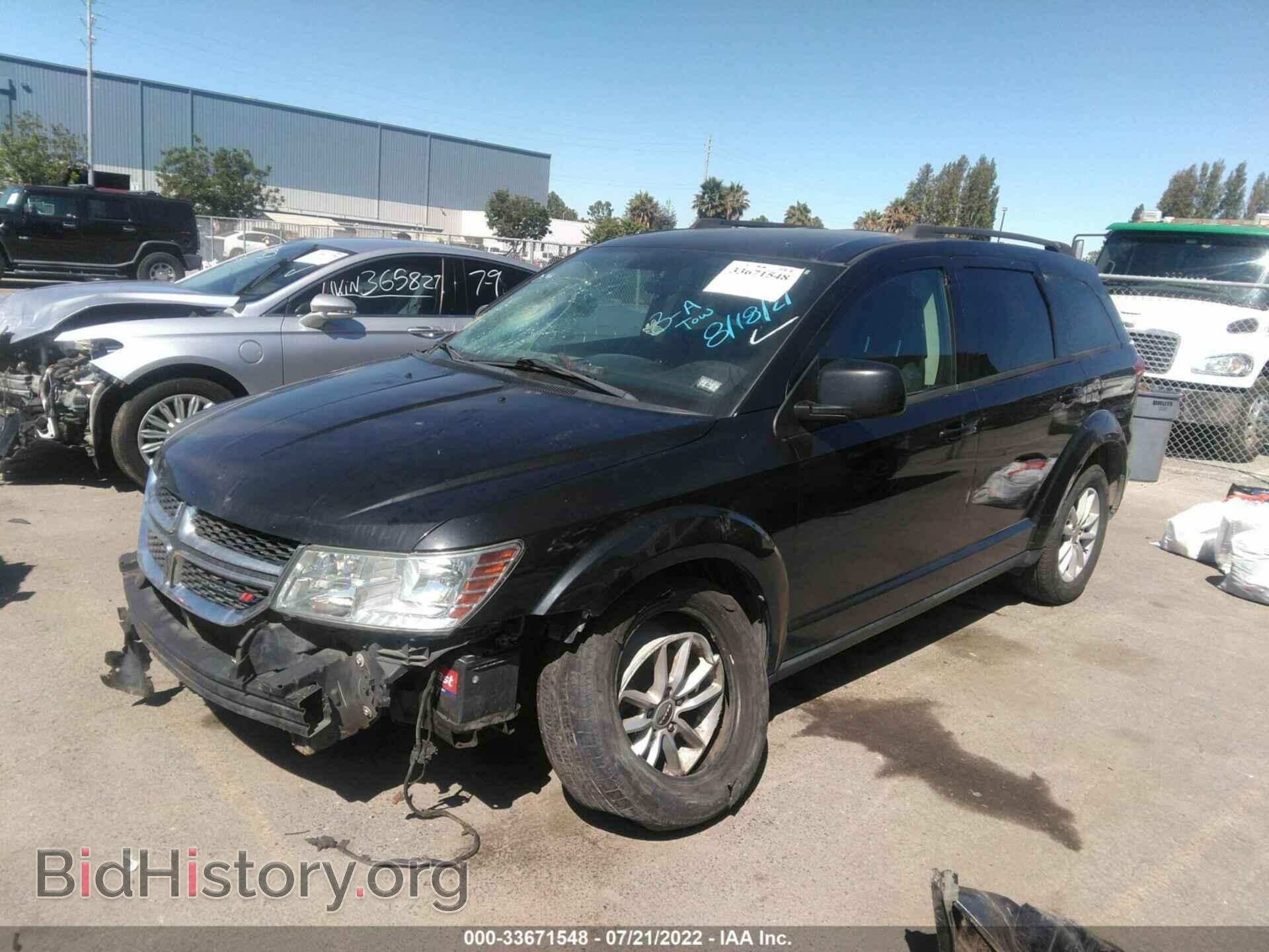 2013 DODGE JOURNEY - VIN: 3C4PDCBG7DT625745 - Фото 2