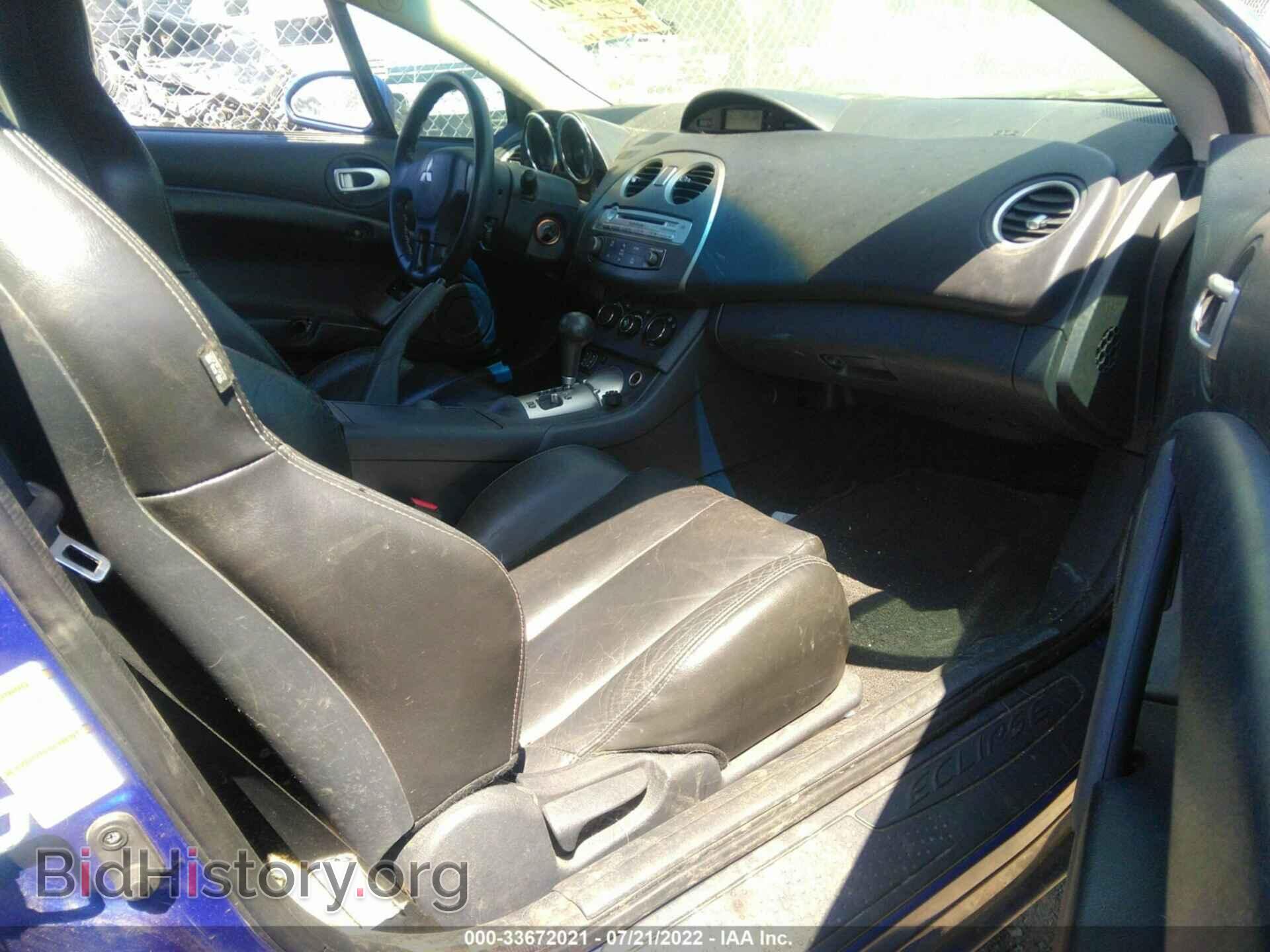 2006 MITSUBISHI ECLIPSE - VIN: 4A3AK34T06E004112 - Photo 5
