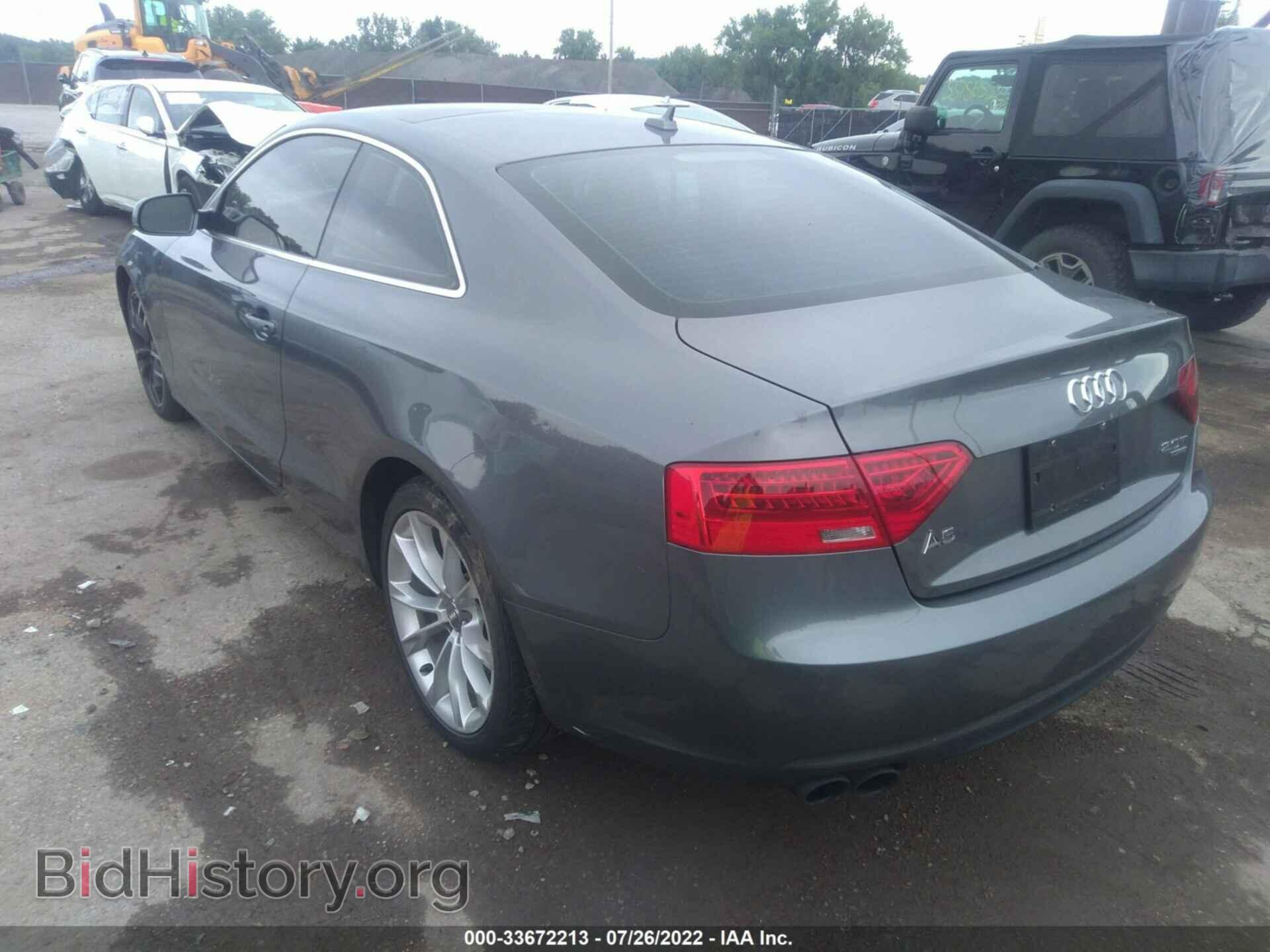 2013 AUDI A5 - VIN: WAULFAFR4DA079032 - Фото 3