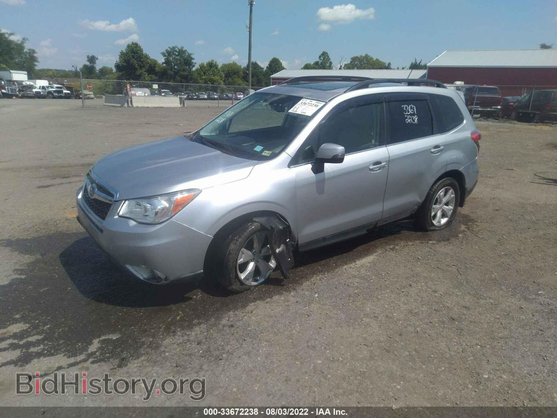 2014 SUBARU FORESTER - VIN: JF2SJAMC7EH412880 - Фото 2