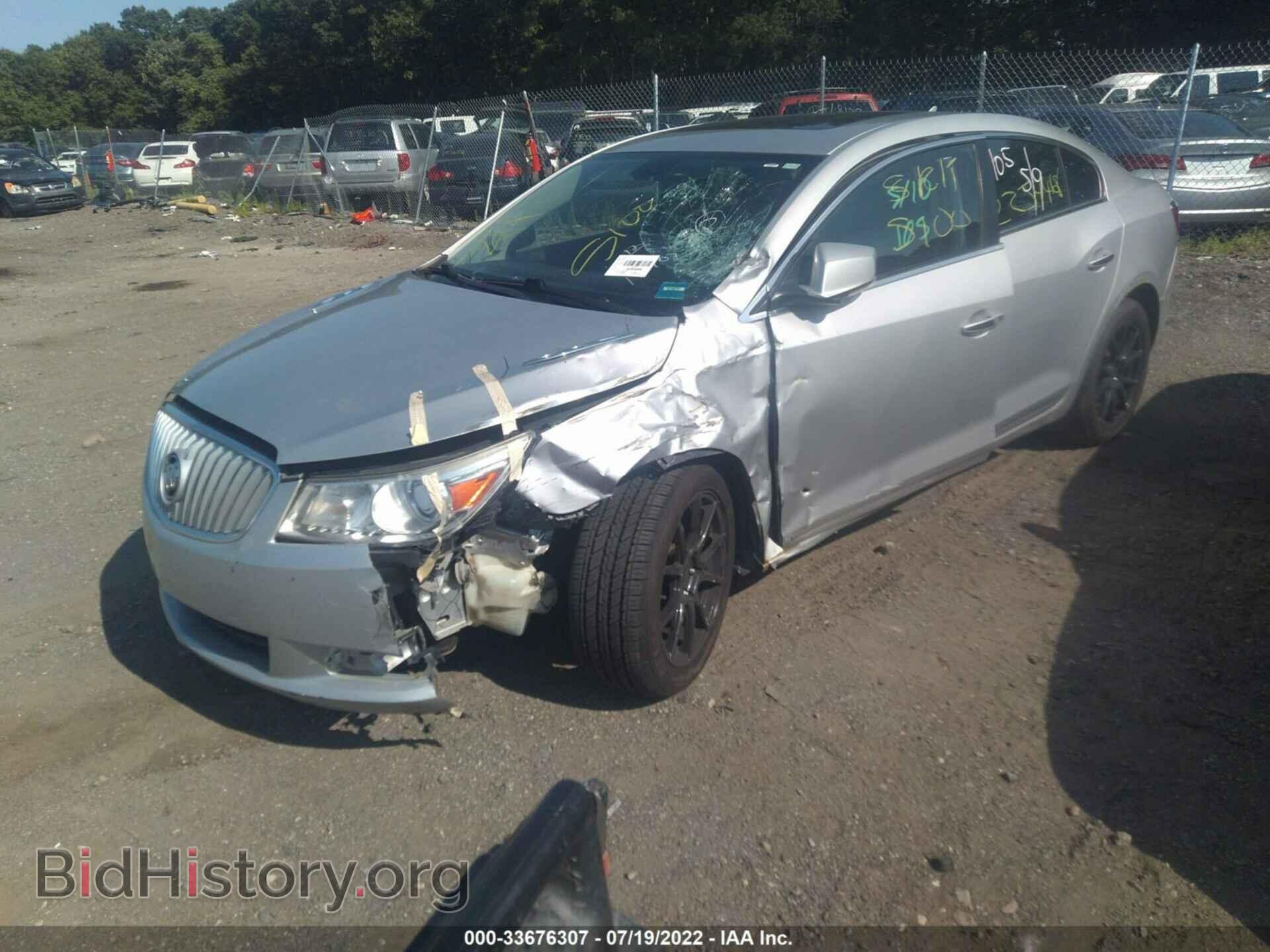 2012 BUICK LACROSSE - VIN: 1G4GJ5E30CF162025 - Фото 2