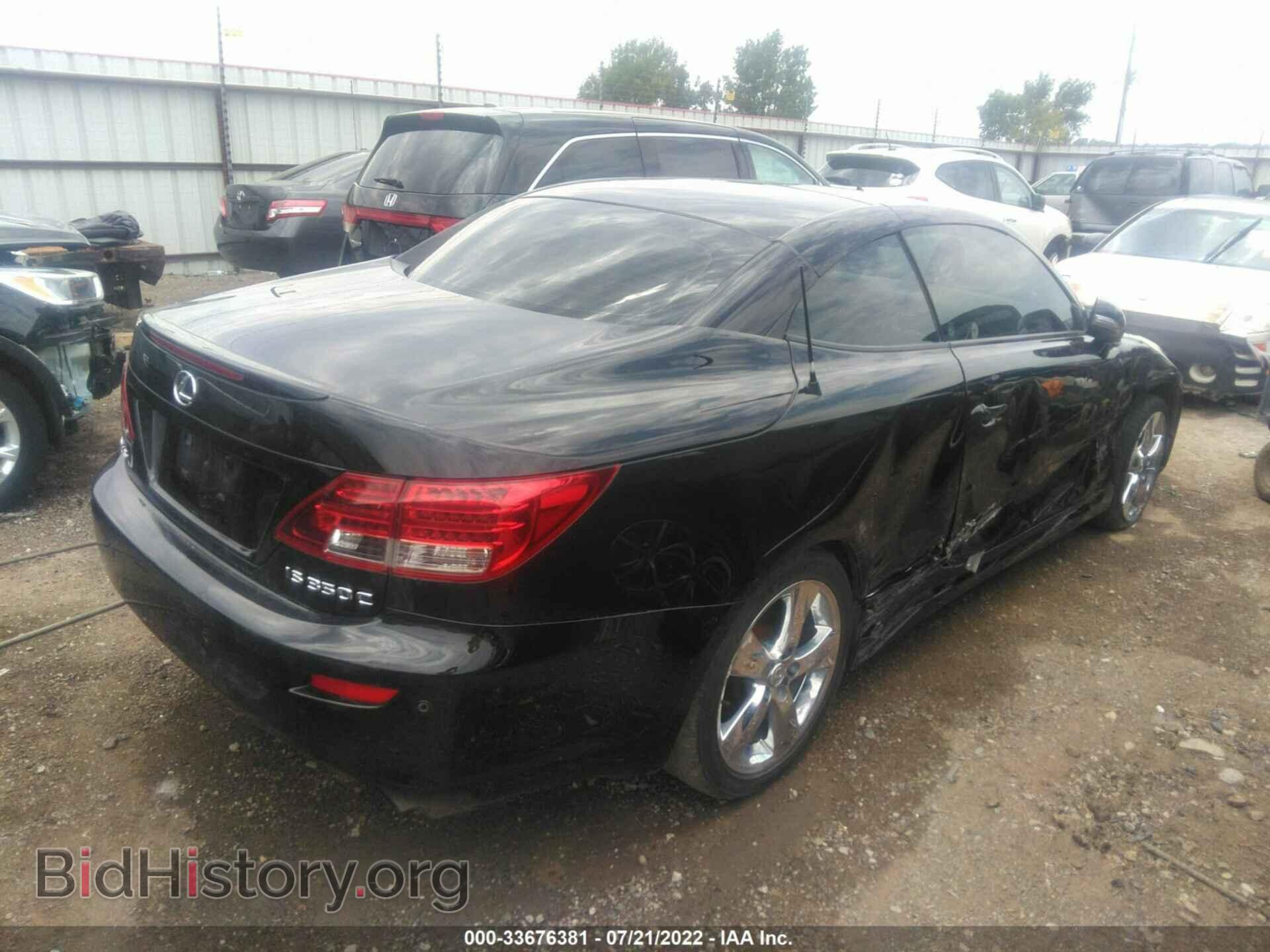 2010 LEXUS IS 350C - VIN: JTHFE2C28A2501839 - Фото 4