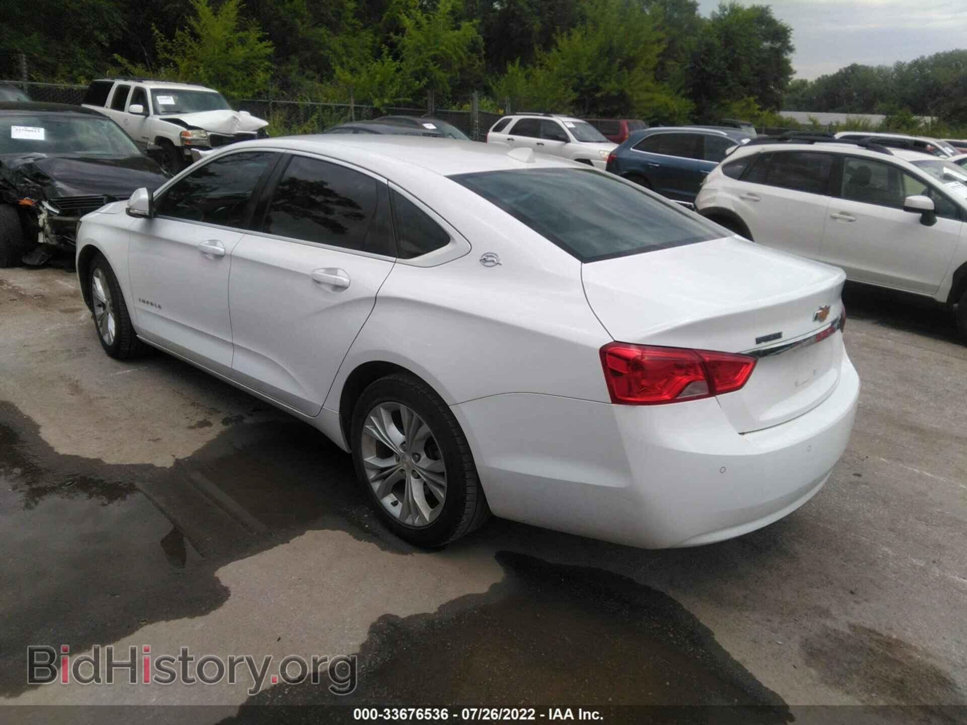 2014 CHEVROLET IMPALA - VIN: 1G1125S38EU108961 - Фото 3