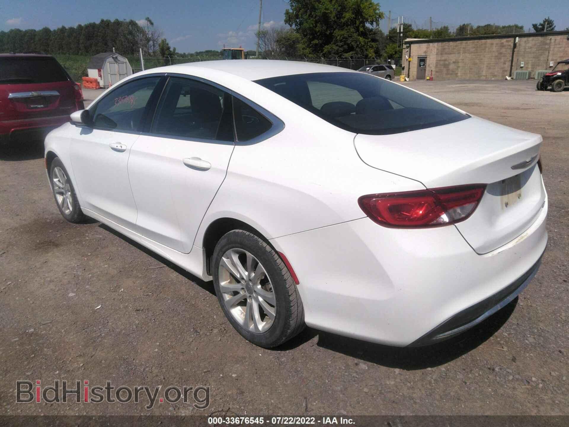 2015 CHRYSLER 200 - VIN: 1C3CCCAB7FN574486 - Фото 3
