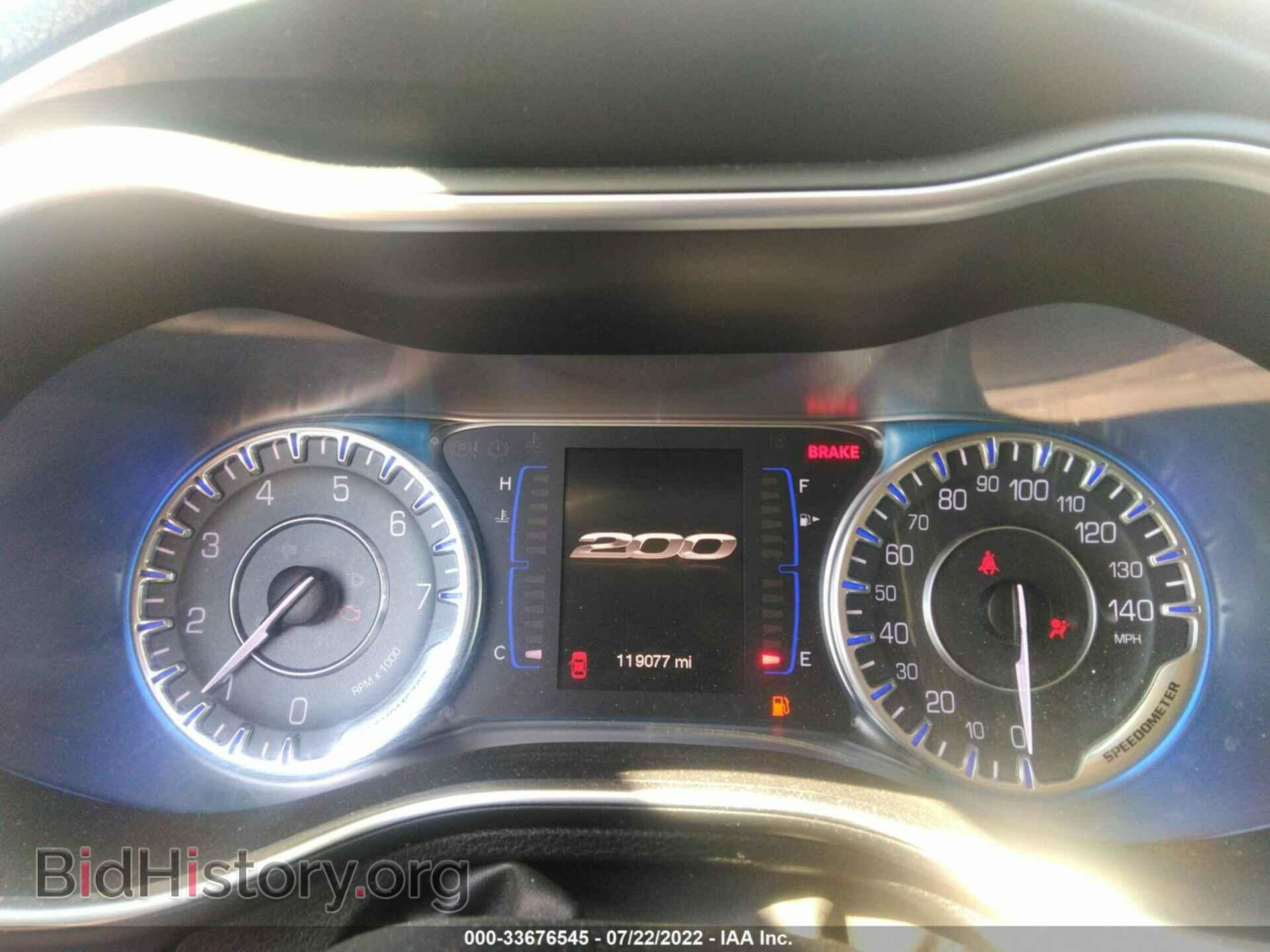 2015 CHRYSLER 200 - VIN: 1C3CCCAB7FN574486 - Фото 7