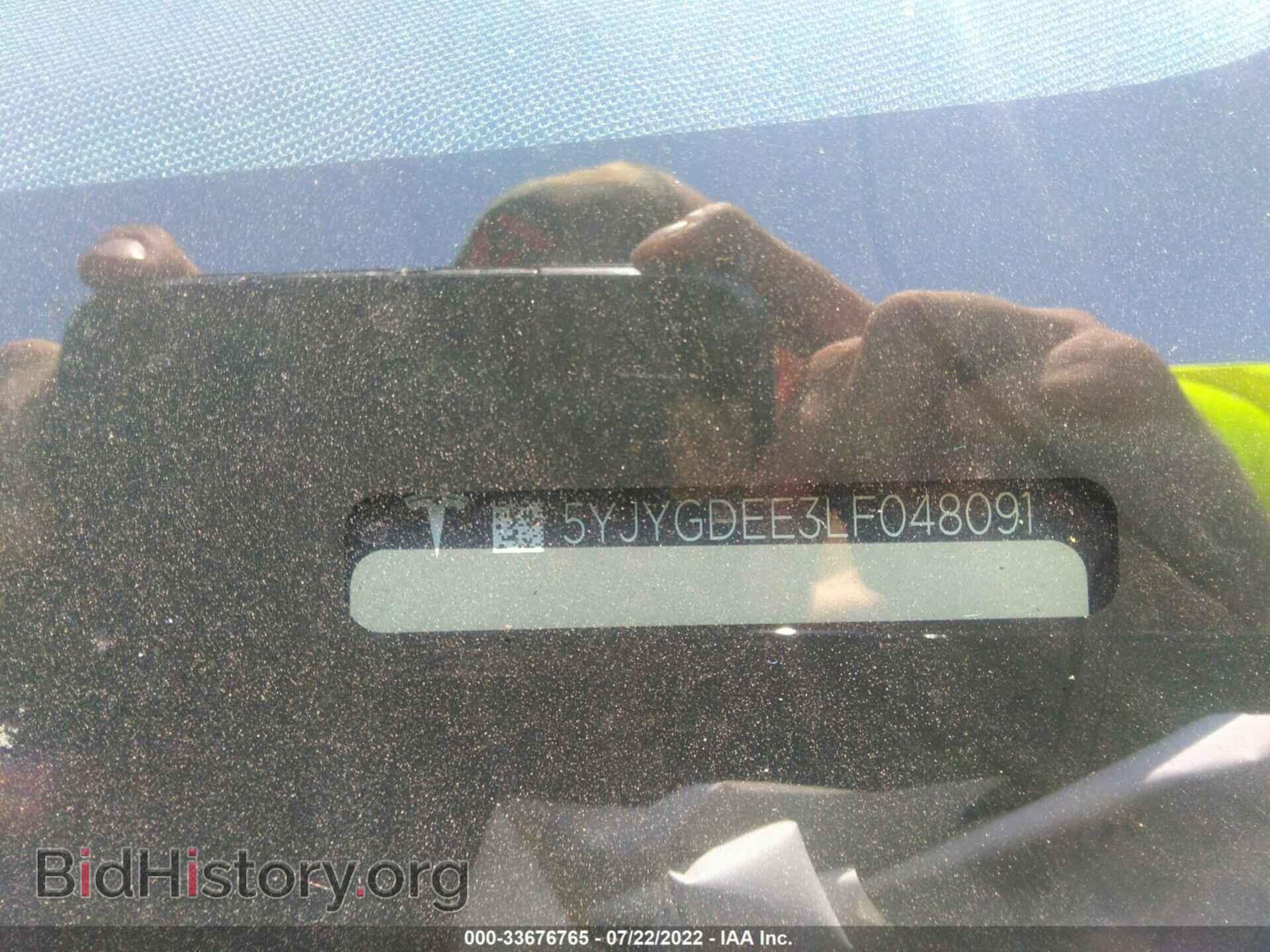 2020 TESLA MODEL Y - VIN: 5YJYGDEE3LF048091 - Photo 9