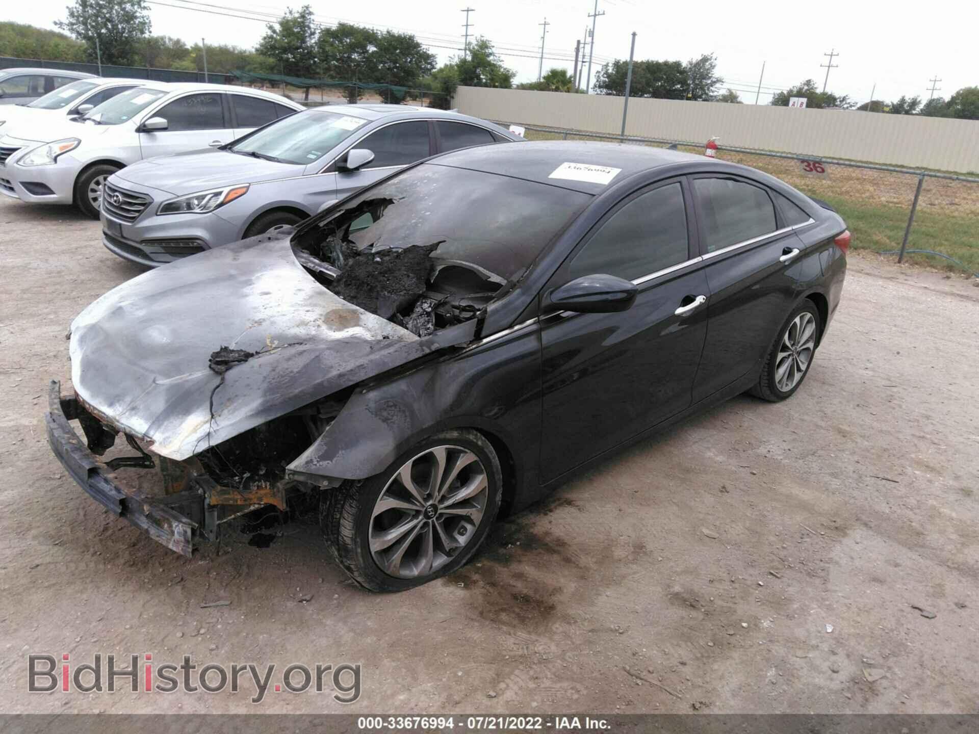2013 HYUNDAI SONATA - VIN: 5NPEC4AB2DH584673 - Фото 2