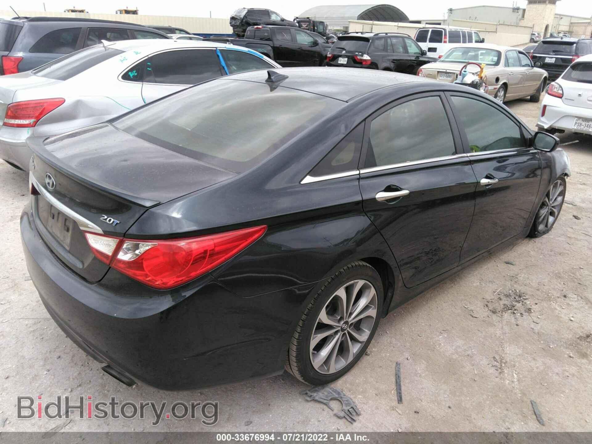 2013 HYUNDAI SONATA - VIN: 5NPEC4AB2DH584673 - Фото 4