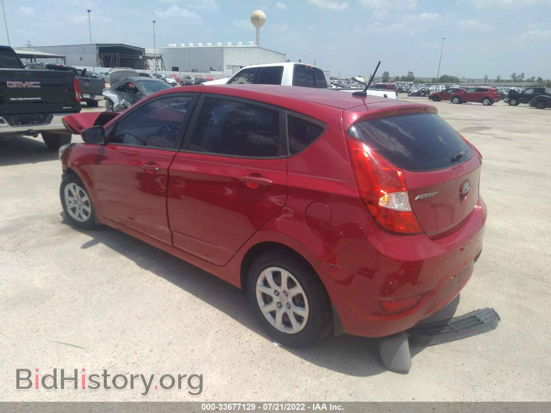 2014 HYUNDAI ACCENT - VIN: KMHCT5AEXEU192969 - Фото 3