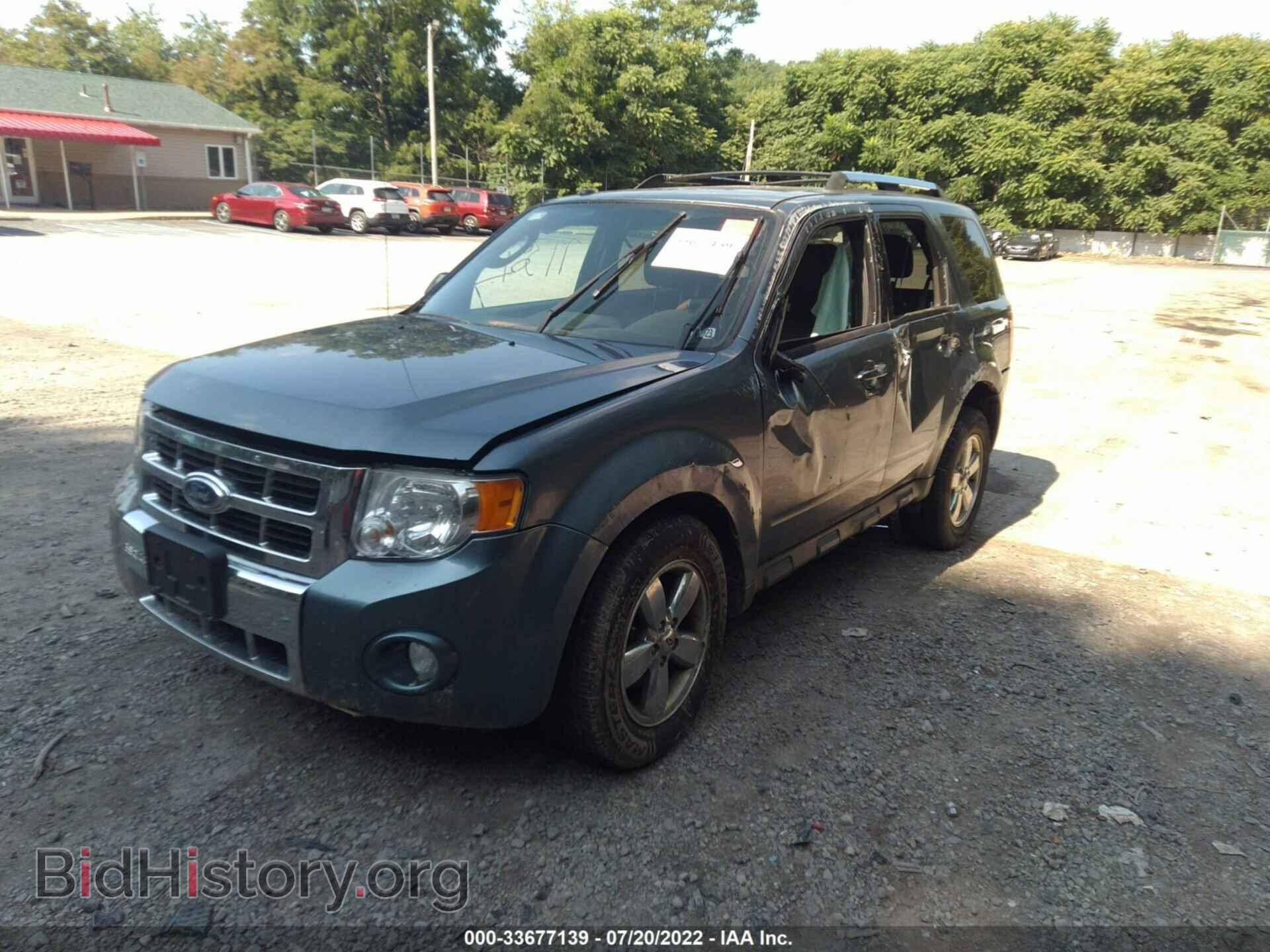 2011 FORD ESCAPE - VIN: 1FMCU9EG2BKC48605 - Фото 2