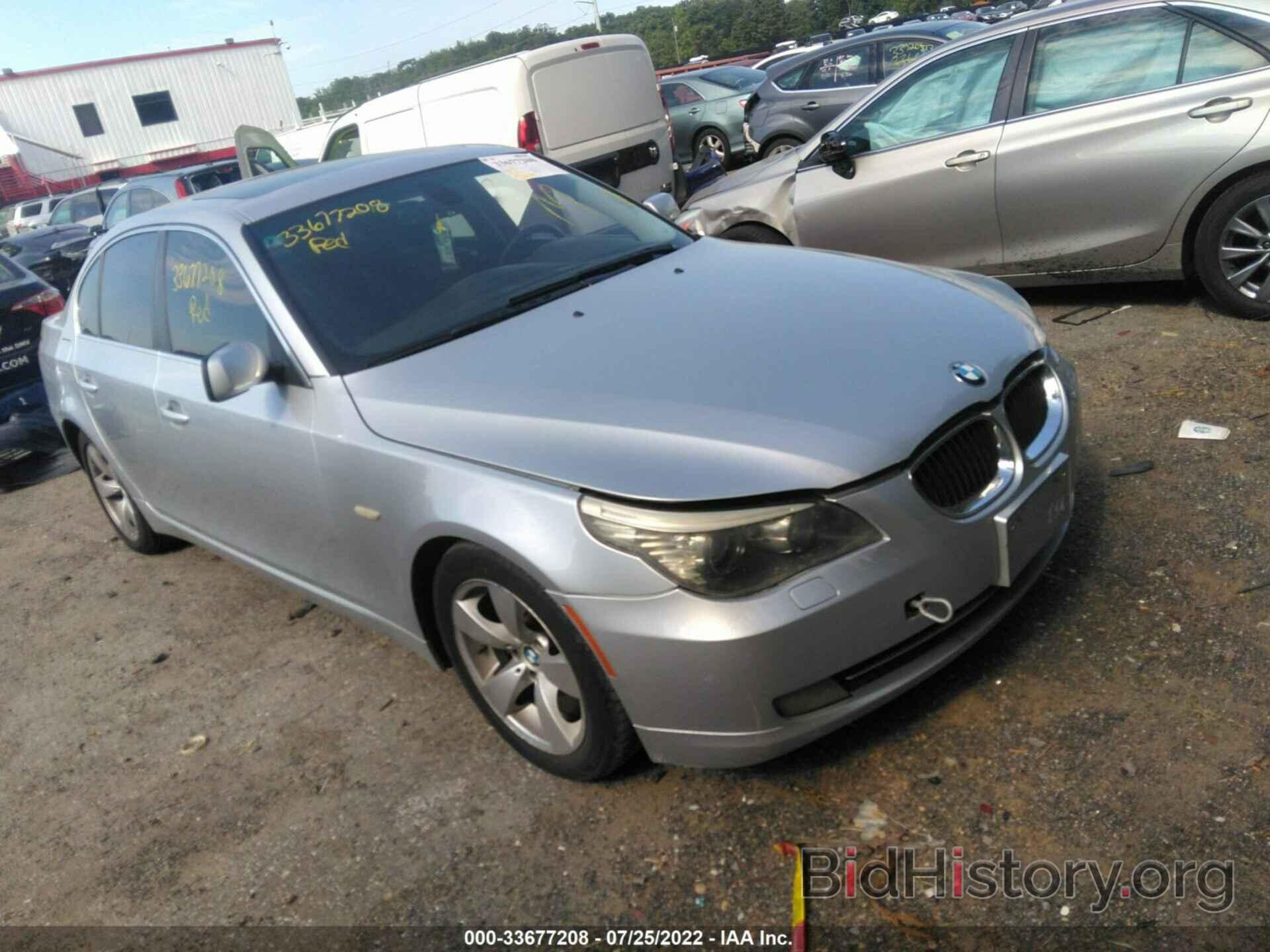 Photo WBANU53508CT10185 - BMW 5 SERIES 2008