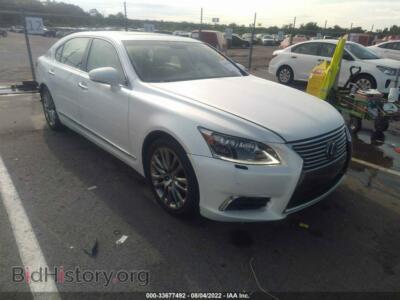 2017 Lexus LS 460l, white — VIN JTHGL5EF2H5057653, IAAI