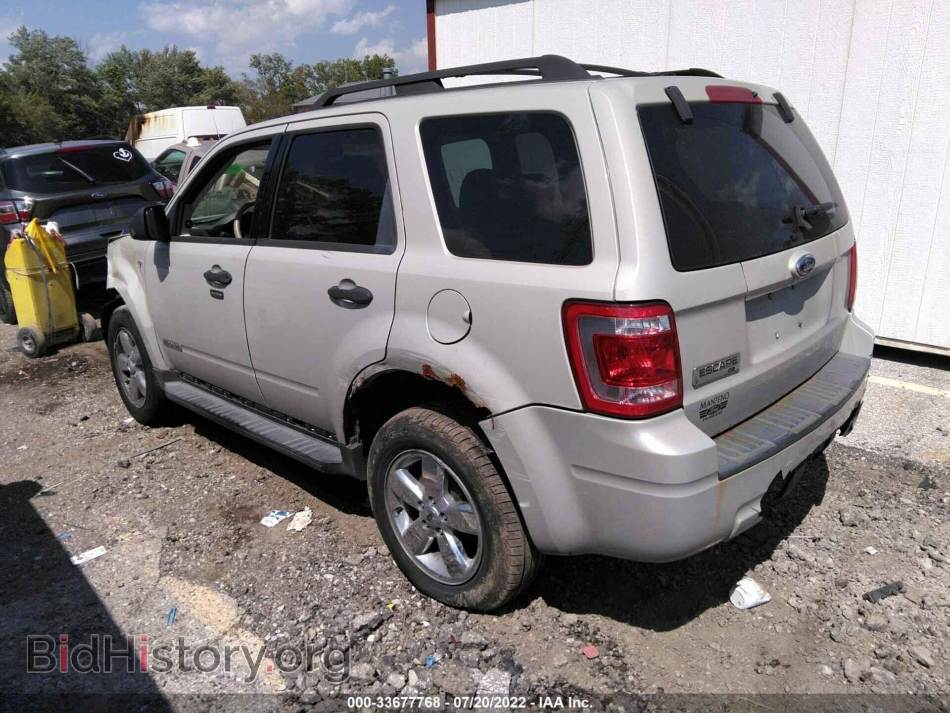 2008 FORD ESCAPE - VIN: 1FMCU03178KB14059 - Photo 3