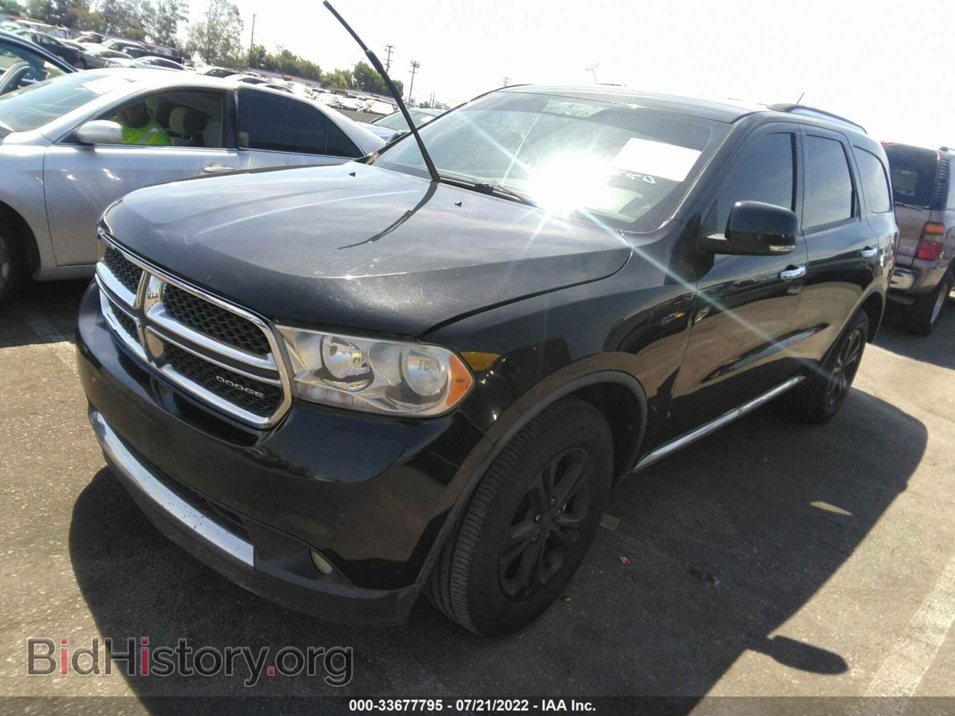 2012 DODGE DURANGO - VIN: 1C4RDJDG4CC153055 - Photo 2
