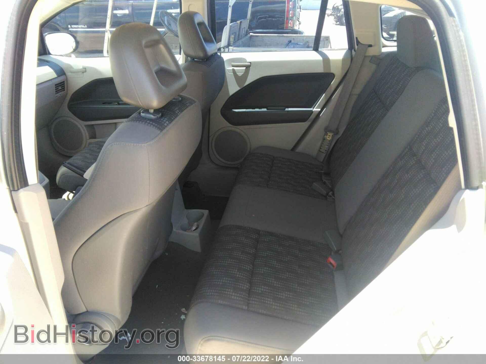 2007 DODGE CALIBER - VIN: 1B3HB28B97D155052 - Фото 8