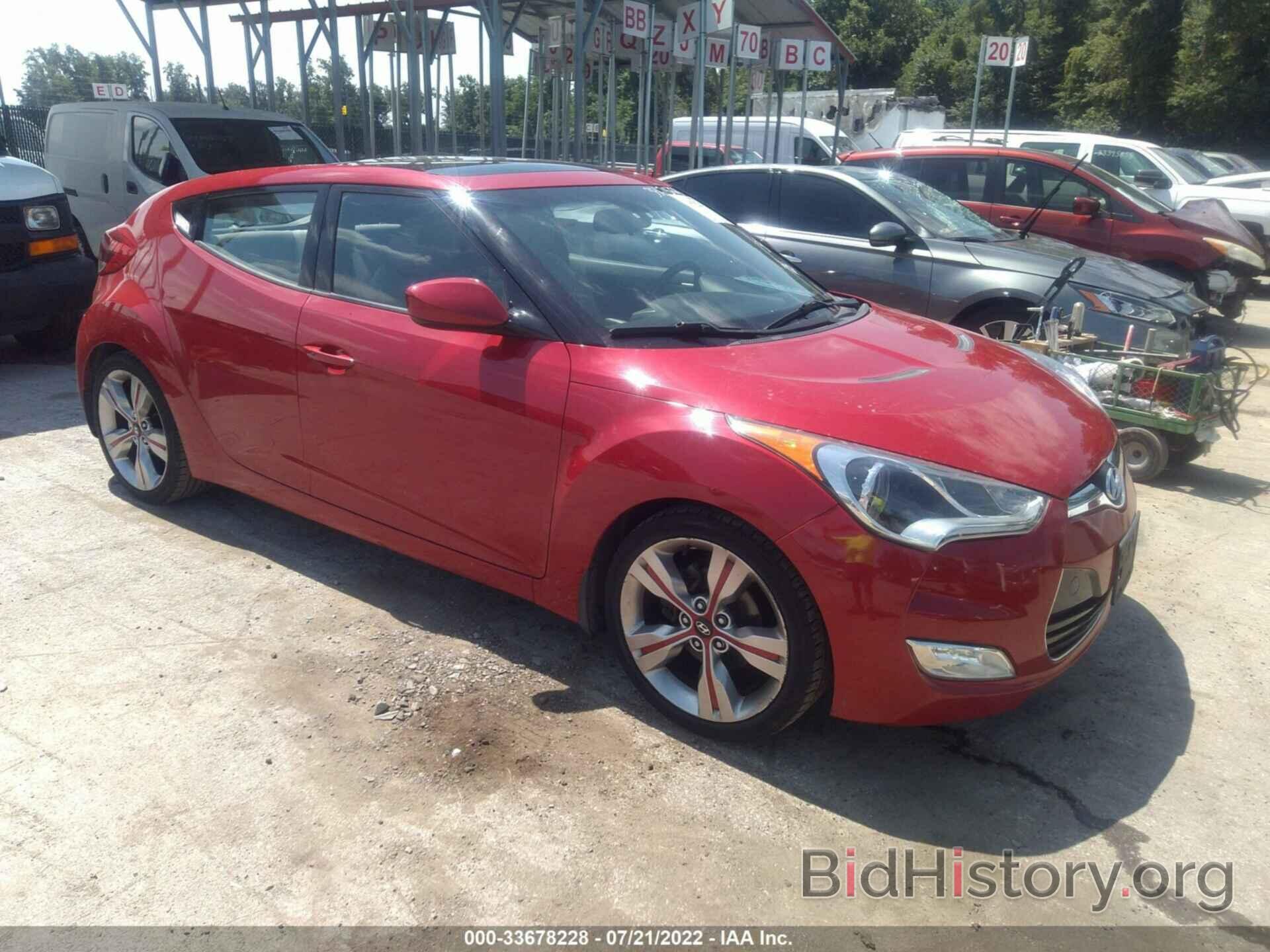 Фотография KMHTC6AD7CU054848 - HYUNDAI VELOSTER 2012