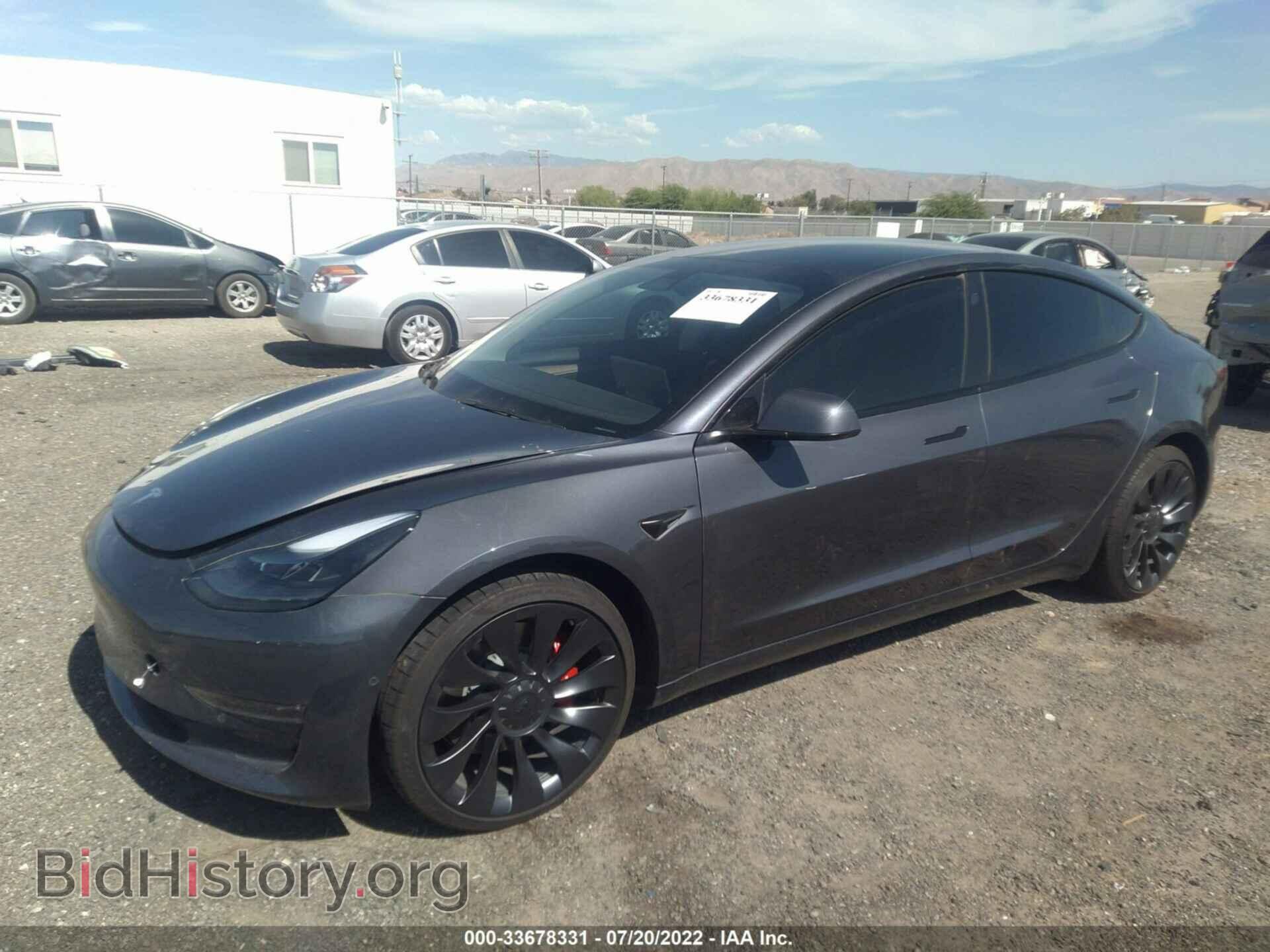 2022 TESLA MODEL 3 - VIN: 5YJ3E1EC0NF134880 - Photo 2