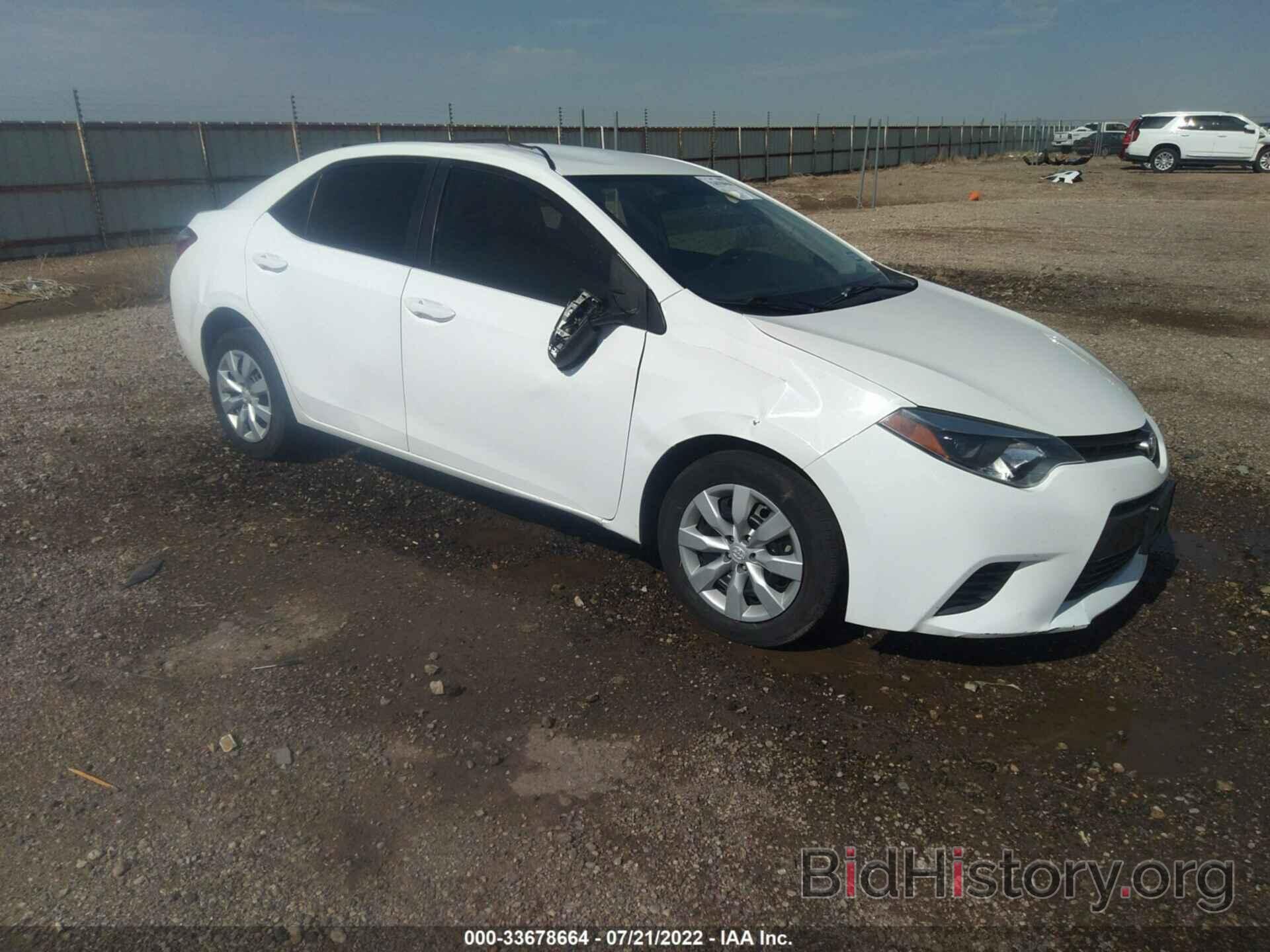 Photo 5YFBURHE4GP530389 - TOYOTA COROLLA 2016