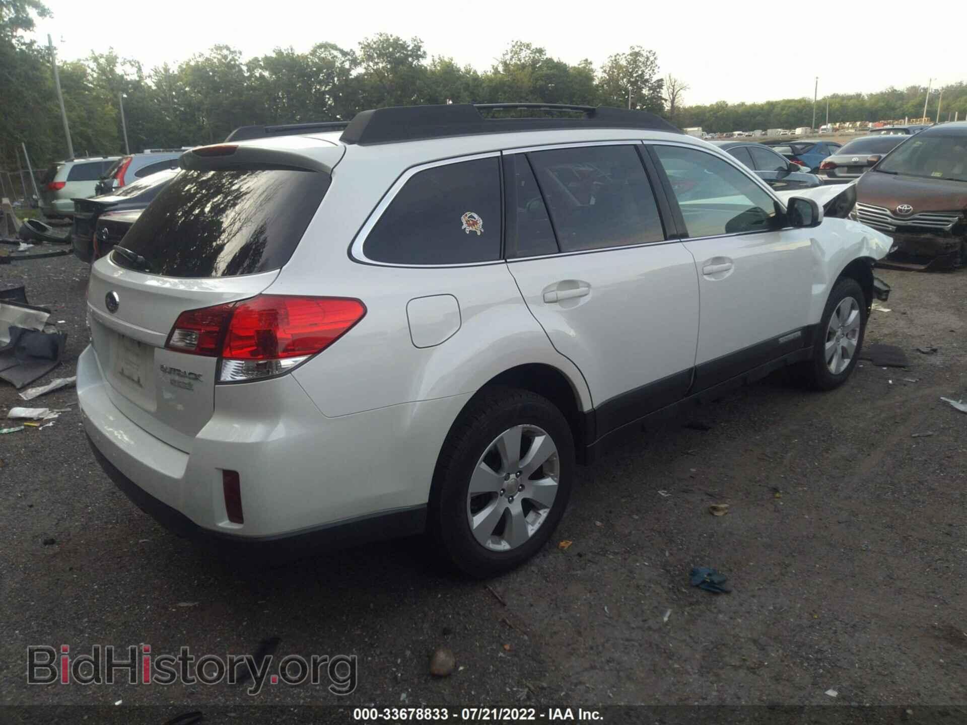 2011 SUBARU OUTBACK - VIN: 4S4BRBGC1B3437285 - Фото 4