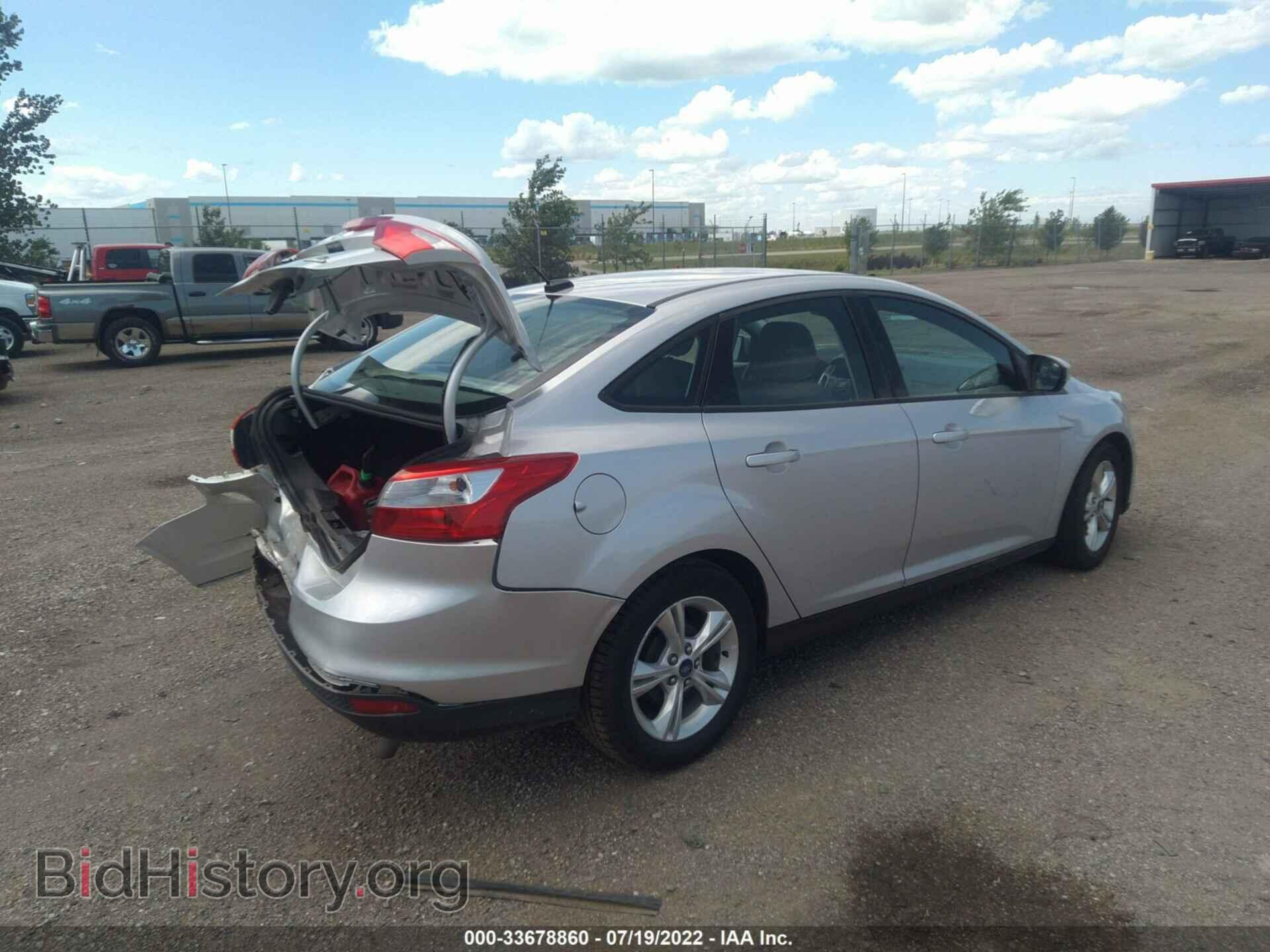 2013 FORD FOCUS - VIN: 1FADP3F2XDL375993 - Фото 4