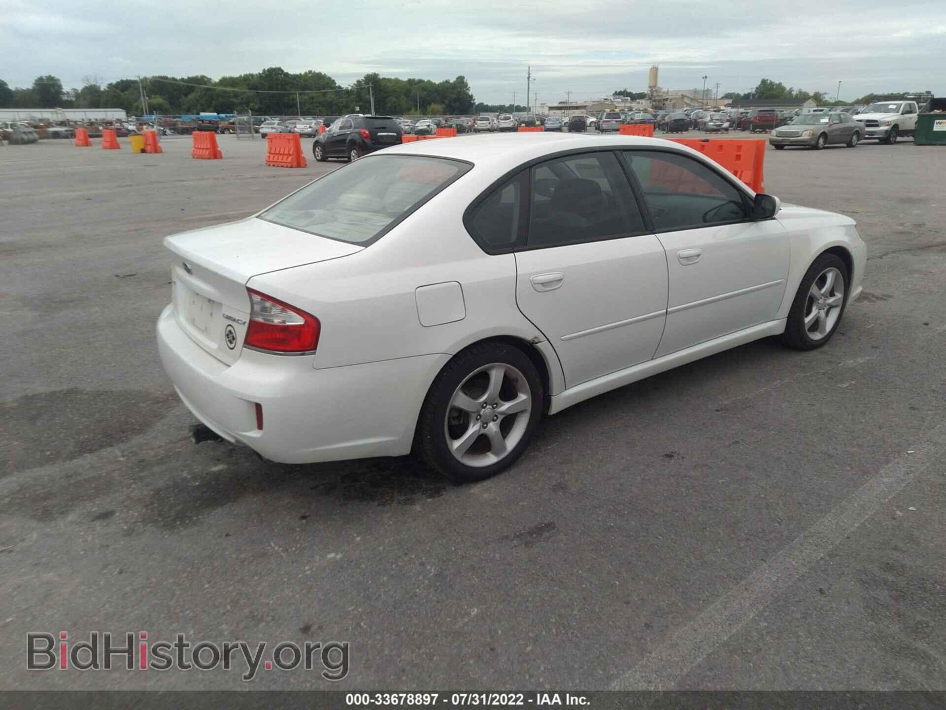 2008 SUBARU LEGACY - VIN: 4S3BL616686203473 - Photo 4
