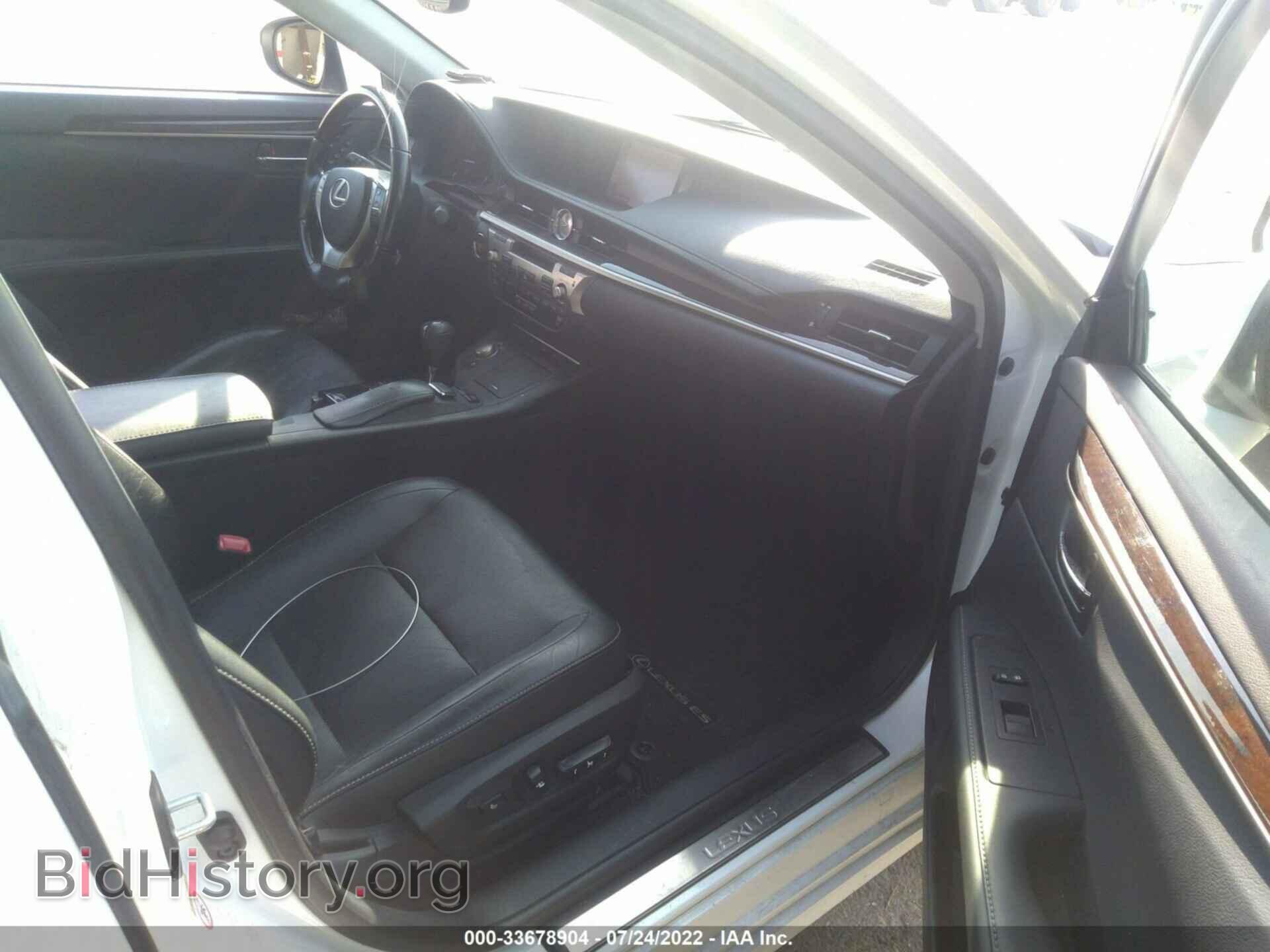 2013 LEXUS ES 350 - VIN: JTHBK1GG4D2031109 - Фото 5