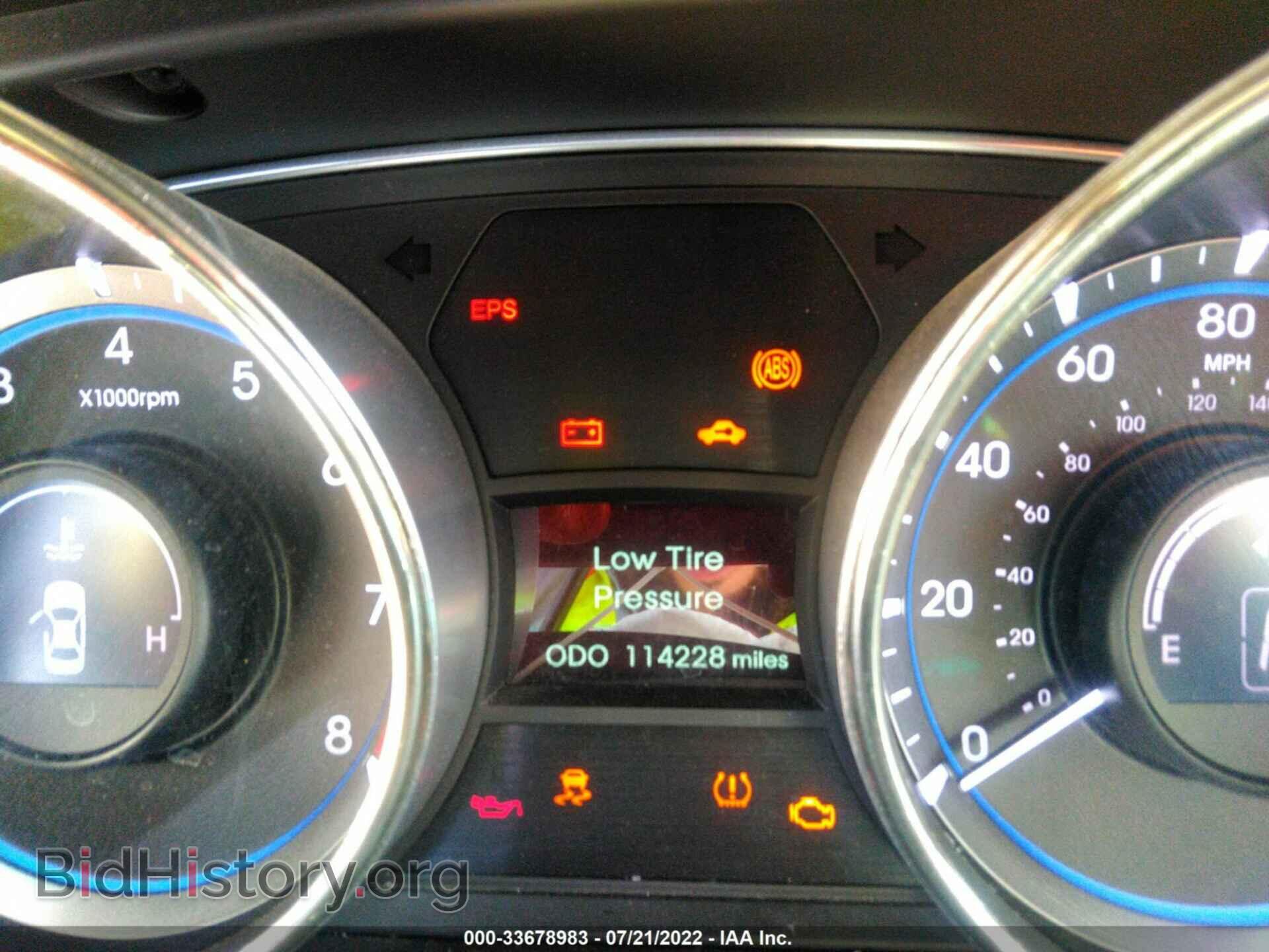 2012 HYUNDAI SONATA - VIN: 5NPEC4AC5CH338840 - Фото 7