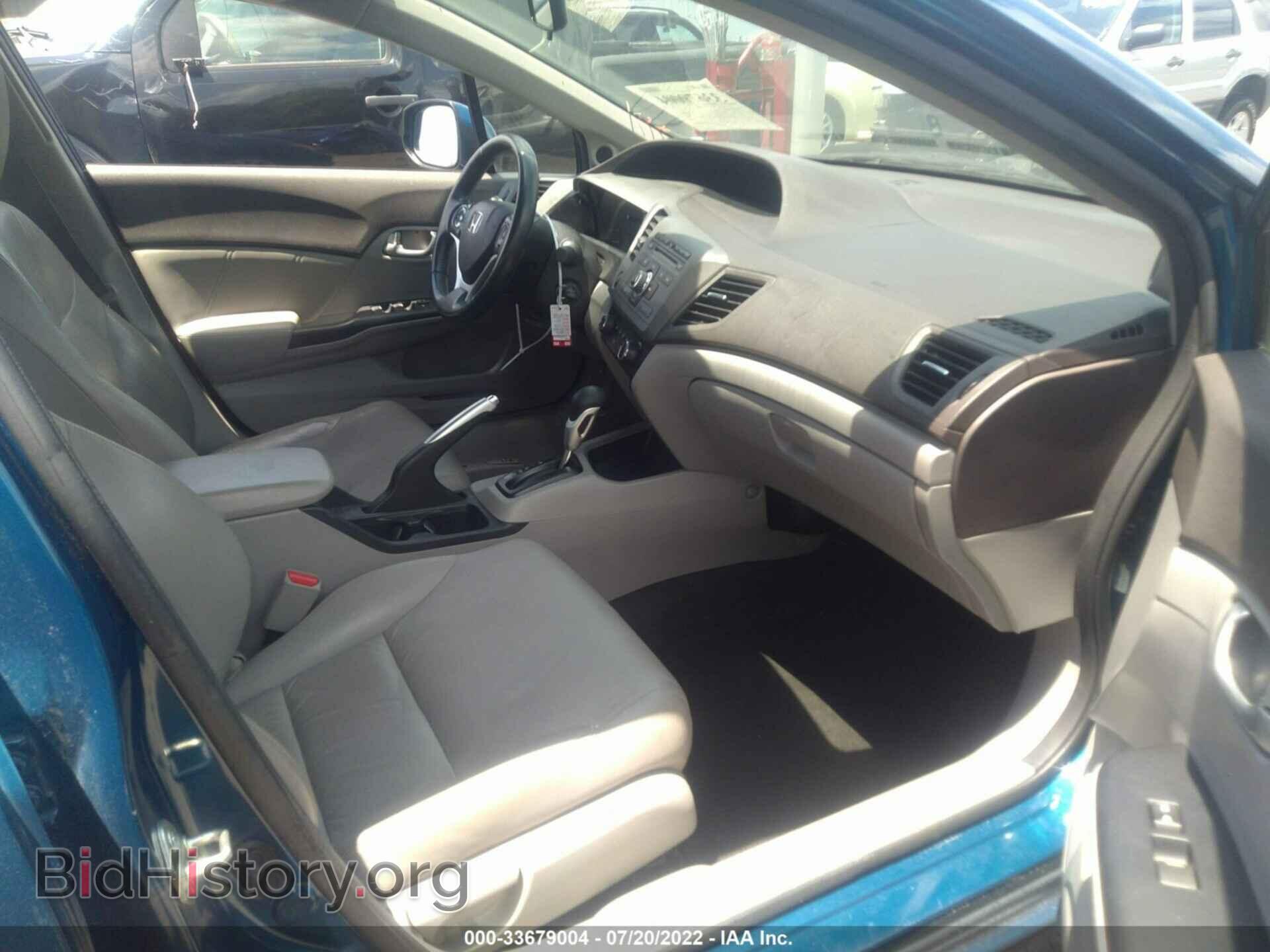 2012 HONDA CIVIC SDN - VIN: 2HGFB2F97CH533101 - Фото 5