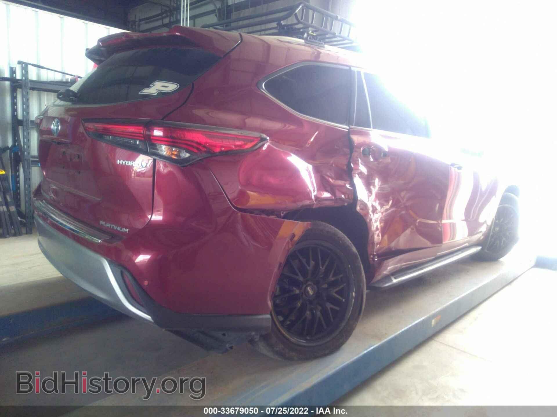 2021 TOYOTA HIGHLANDER - VIN: 5TDEBRCH7MS032386 - Фото 4