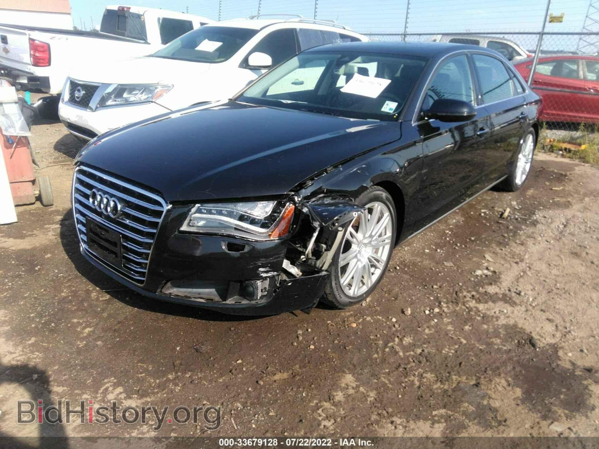 2013 AUDI A8 L - VIN: WAUR2AFD5DN011311 - Фото 2