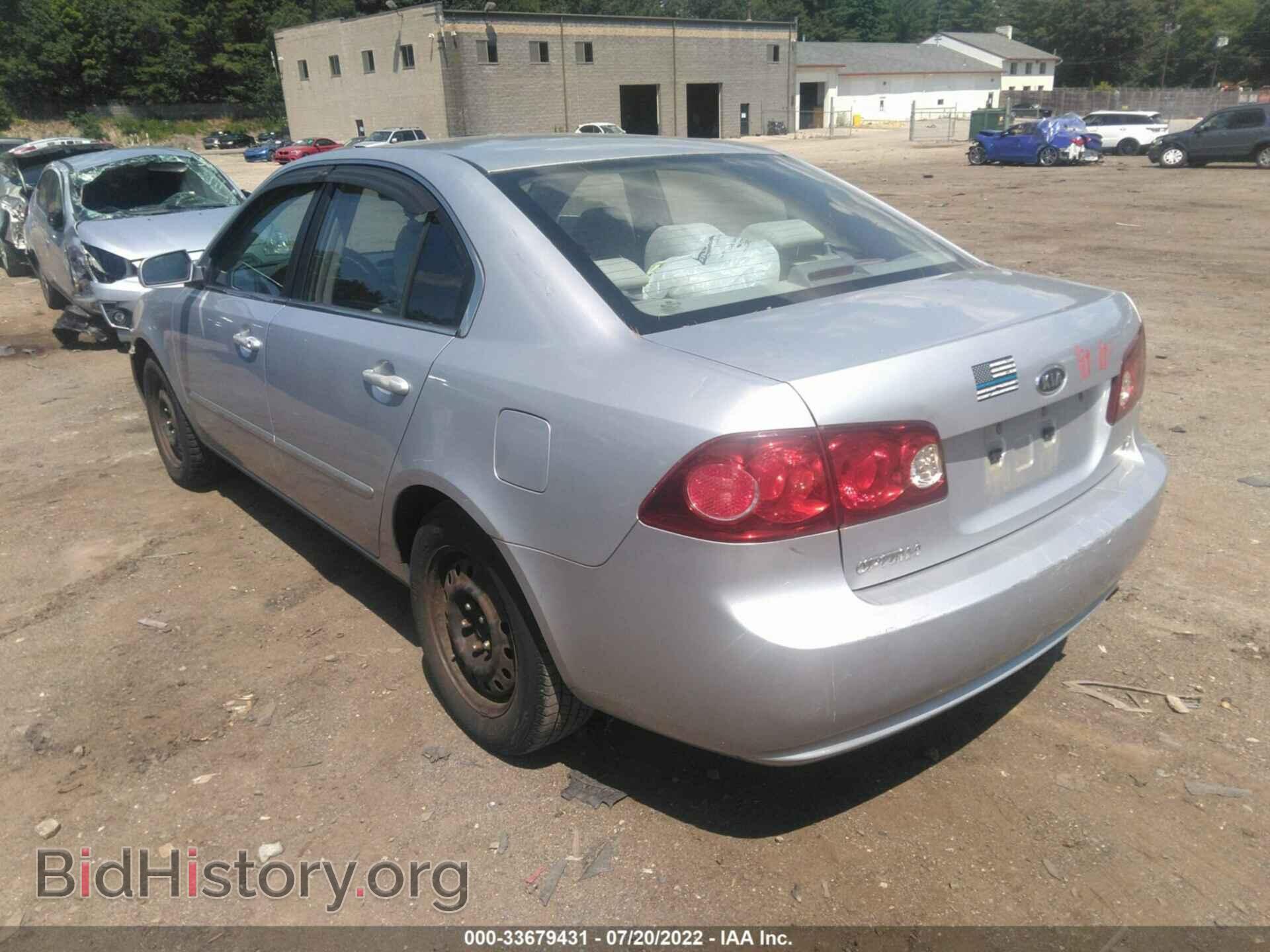 2006 KIA OPTIMA - VIN: KNAGE123265060304 - Фото 3