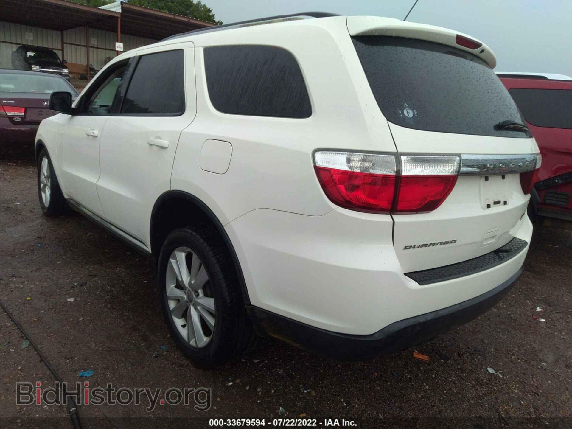 2012 DODGE DURANGO - VIN: 1C4RDHAG7CC308372 - Фото 3
