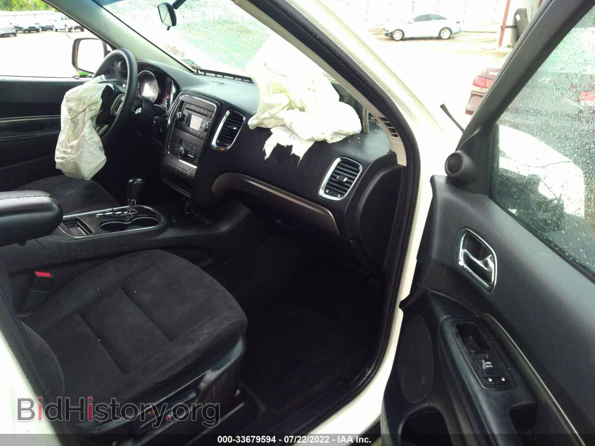 2012 DODGE DURANGO - VIN: 1C4RDHAG7CC308372 - Фото 5