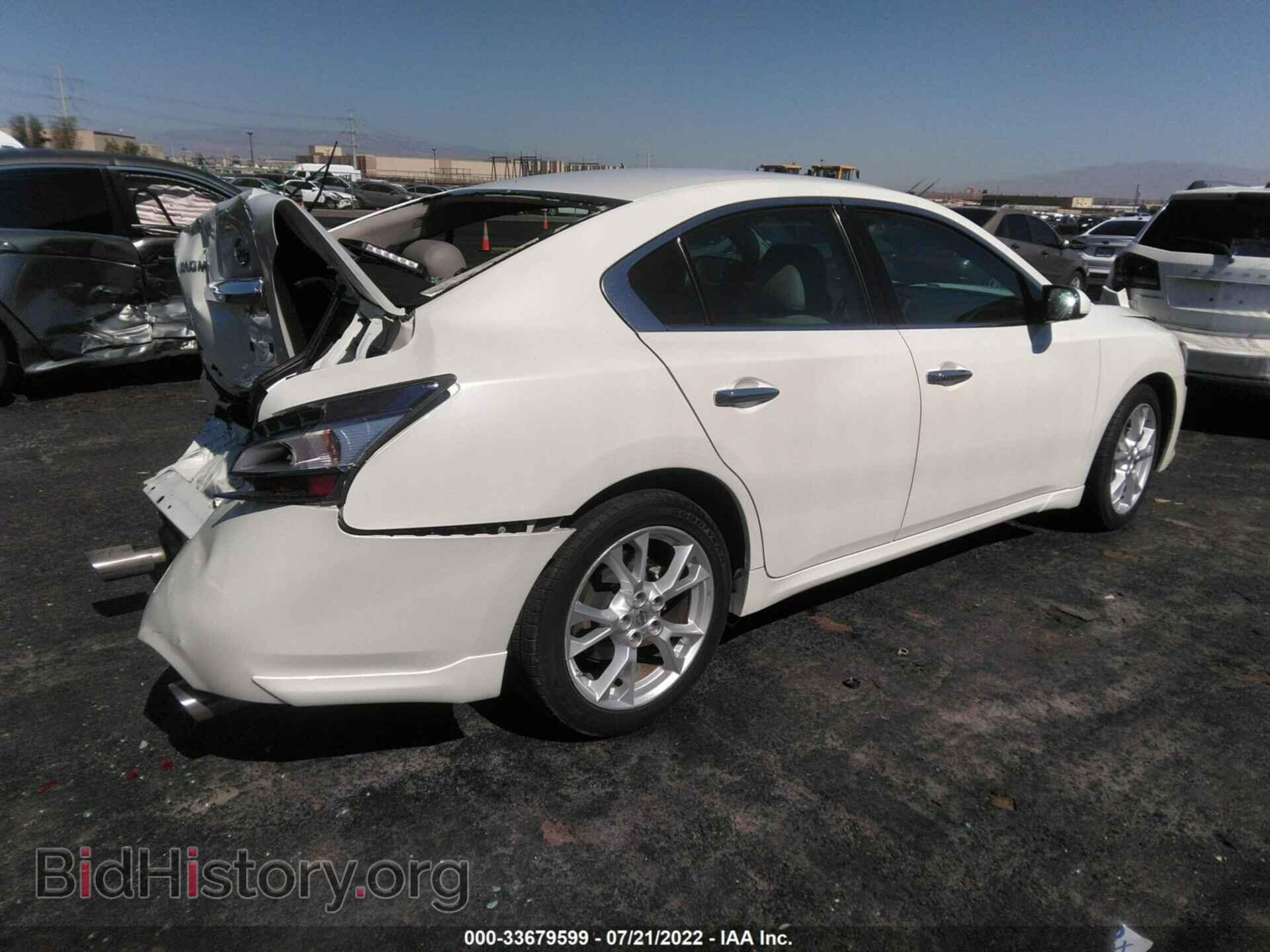 2013 NISSAN MAXIMA - VIN: 1N4AA5AP8DC846638 - Фото 4