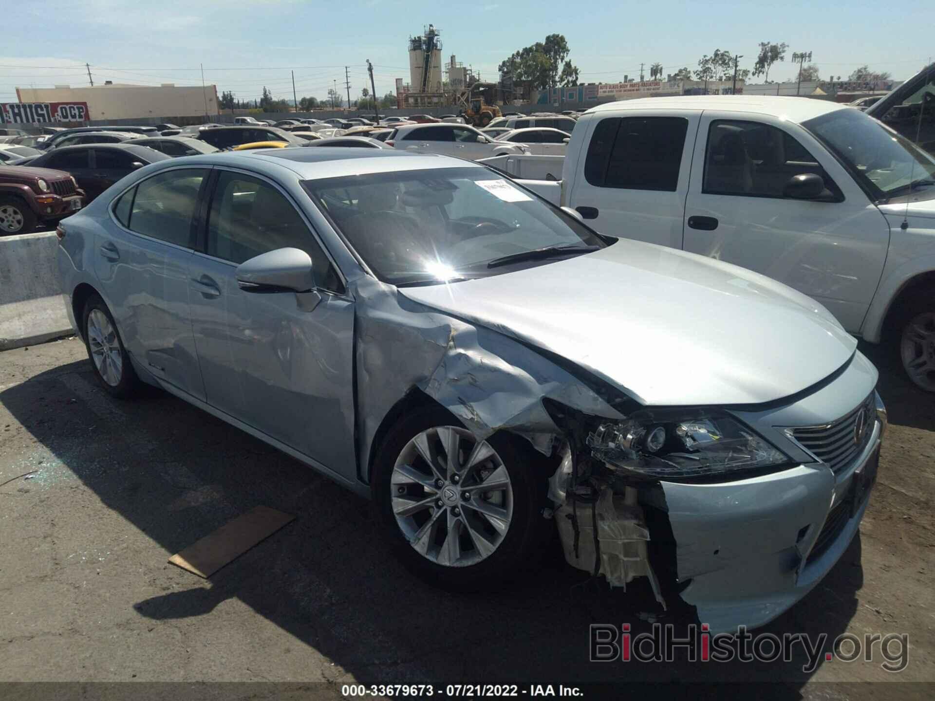 Photo JTHBW1GG2E2054734 - LEXUS ES 300H 2014