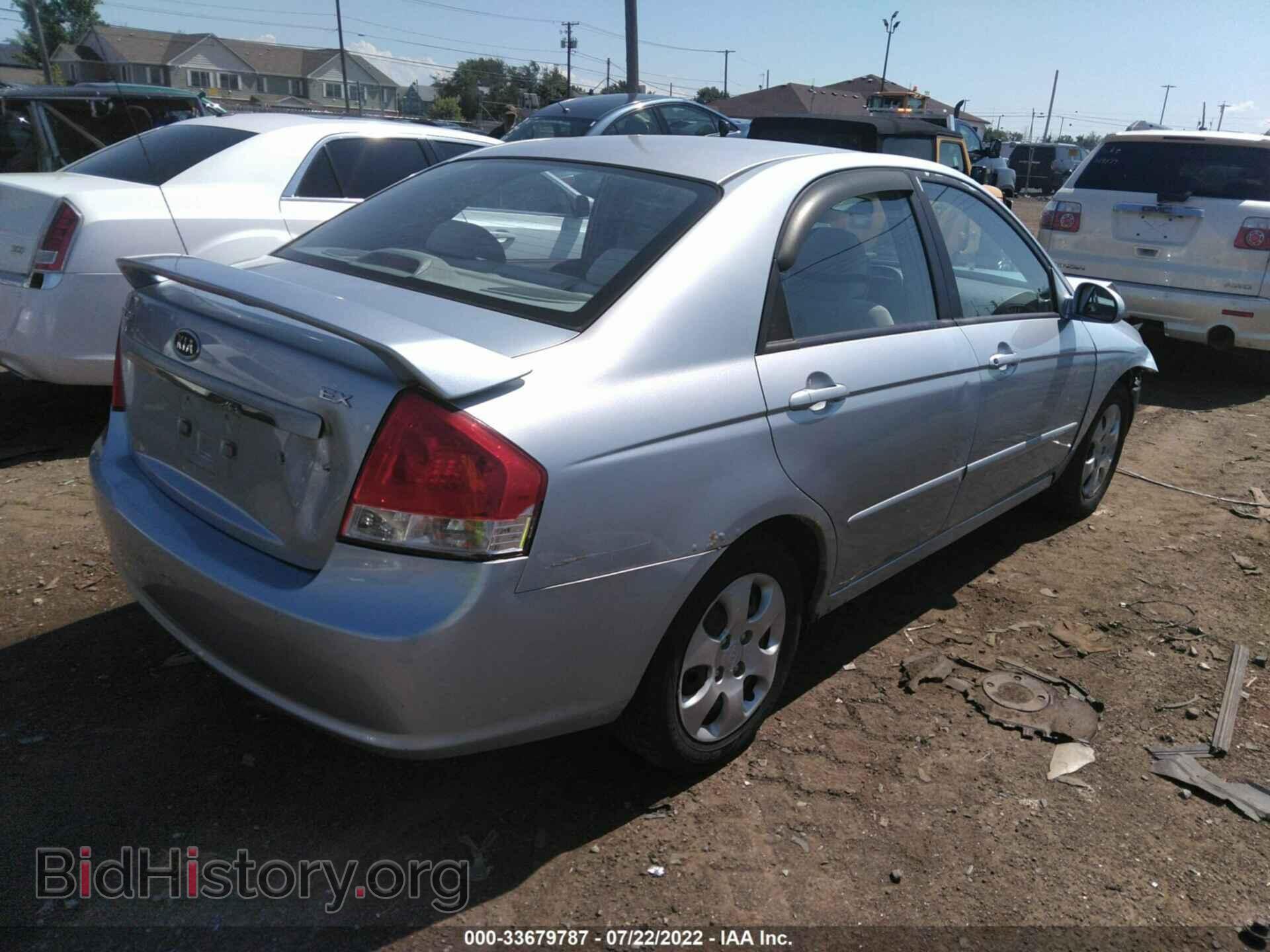 2007 KIA SPECTRA - VIN: KNAFE122175432283 - Фото 4