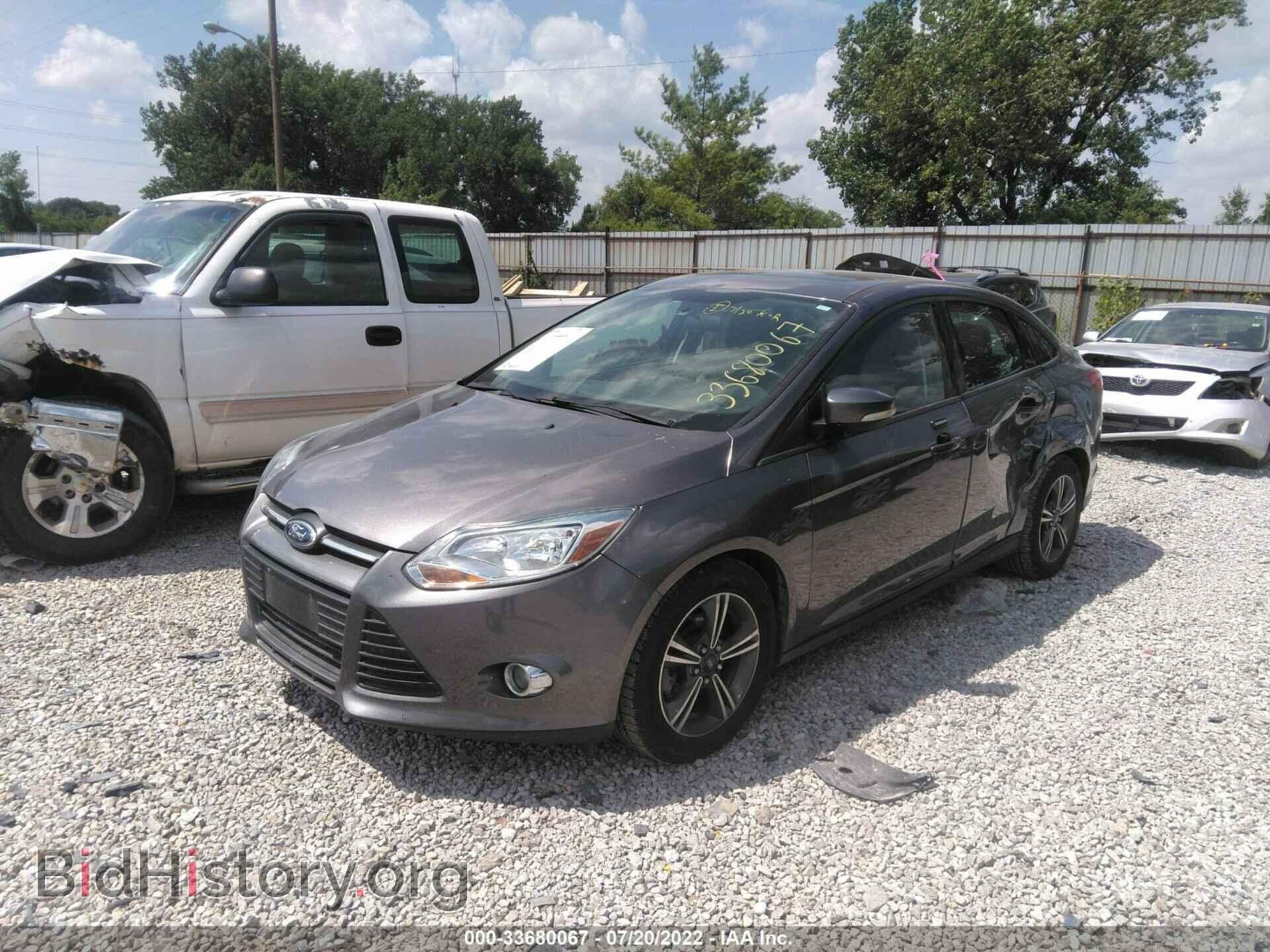 2014 FORD FOCUS - VIN: 1FADP3F27EL397368 - Фото 2