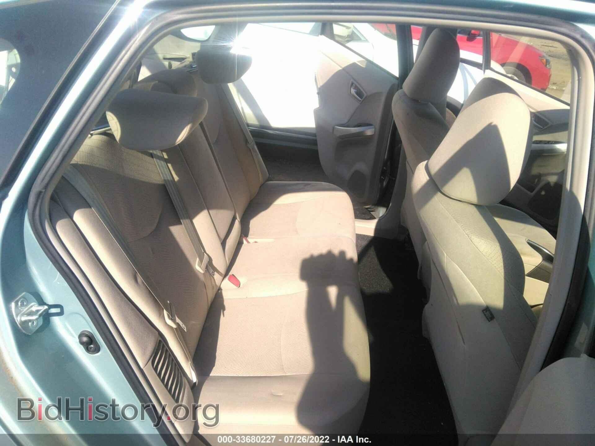 2014 TOYOTA PRIUS - VIN: JTDKN3DU4E1766937 - Фото 8