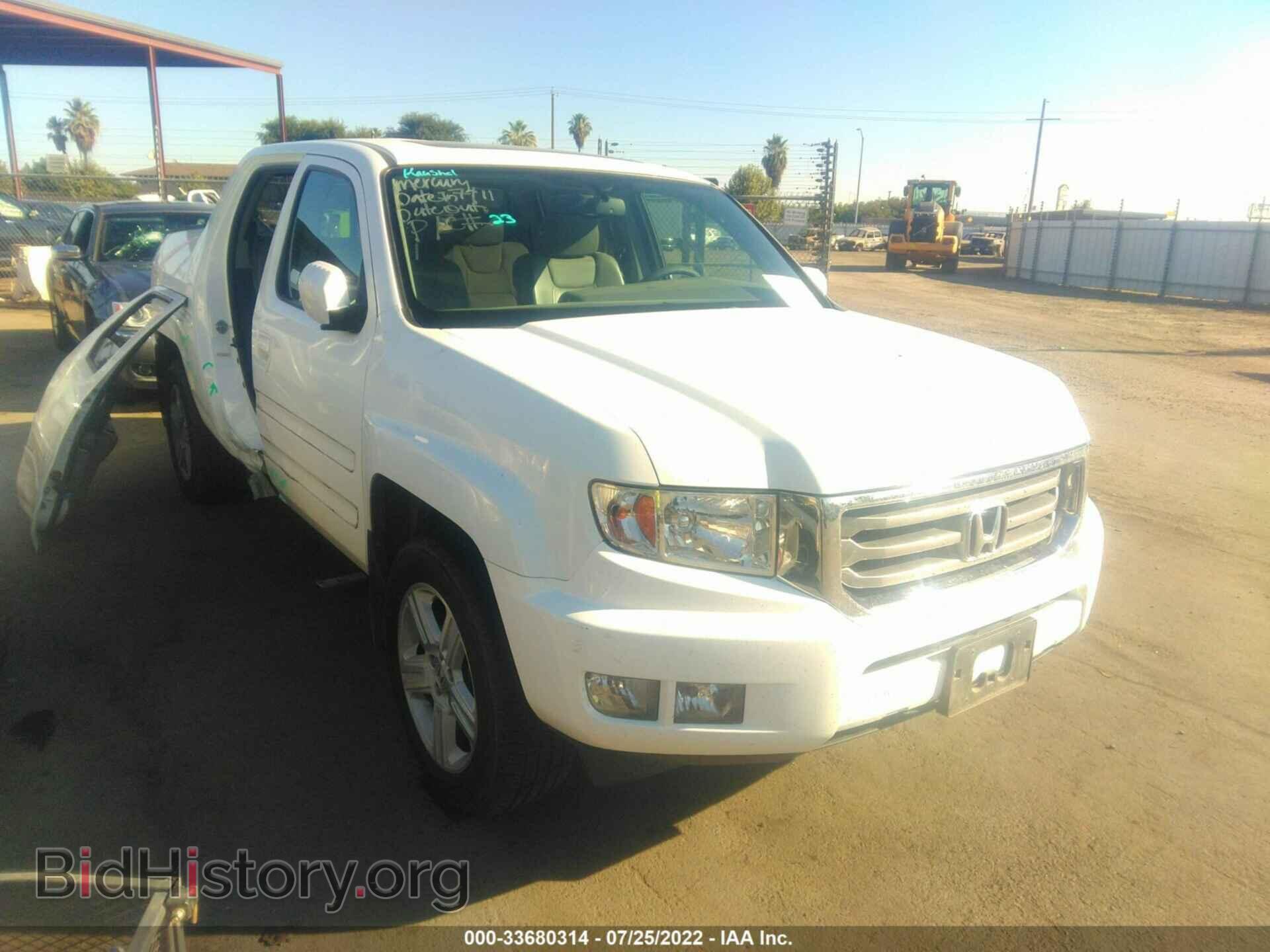 Photo 5FPYK1F55DB014903 - HONDA RIDGELINE 2013
