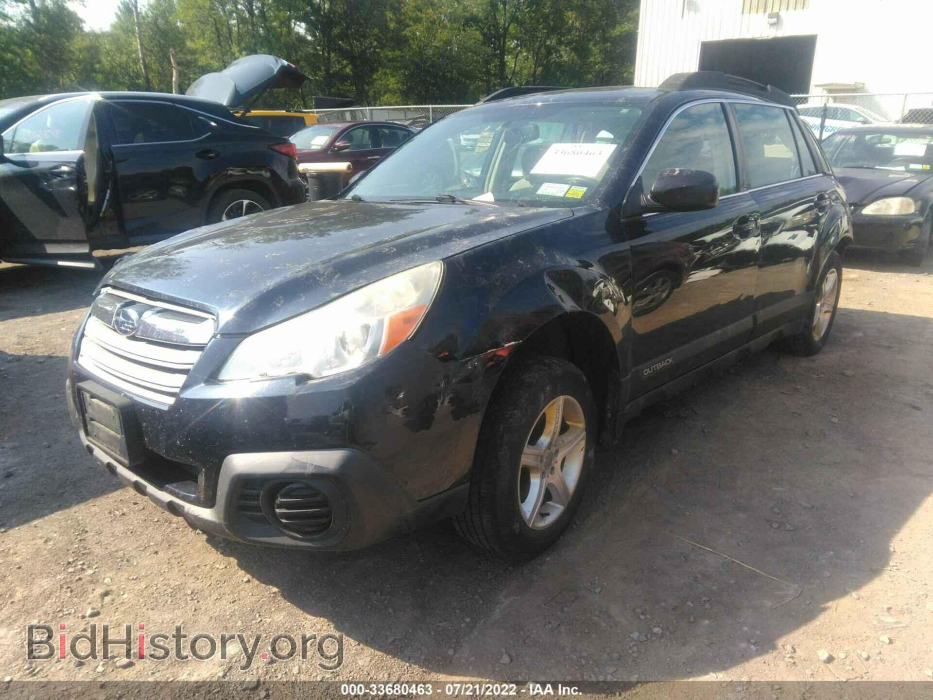 2013 SUBARU OUTBACK - VIN: 4S4BRBAC0D3319935 - Фото 2