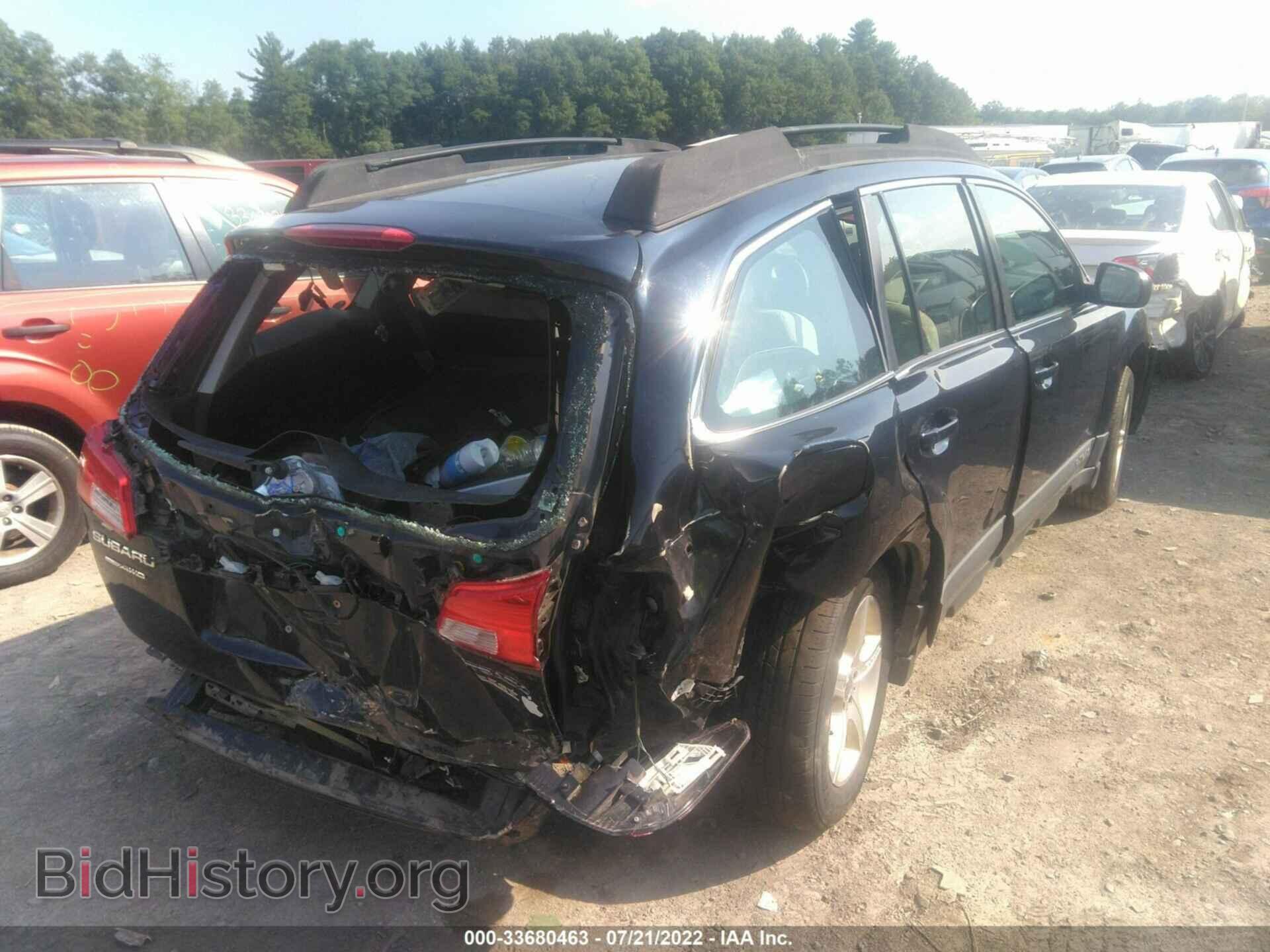2013 SUBARU OUTBACK - VIN: 4S4BRBAC0D3319935 - Фото 4