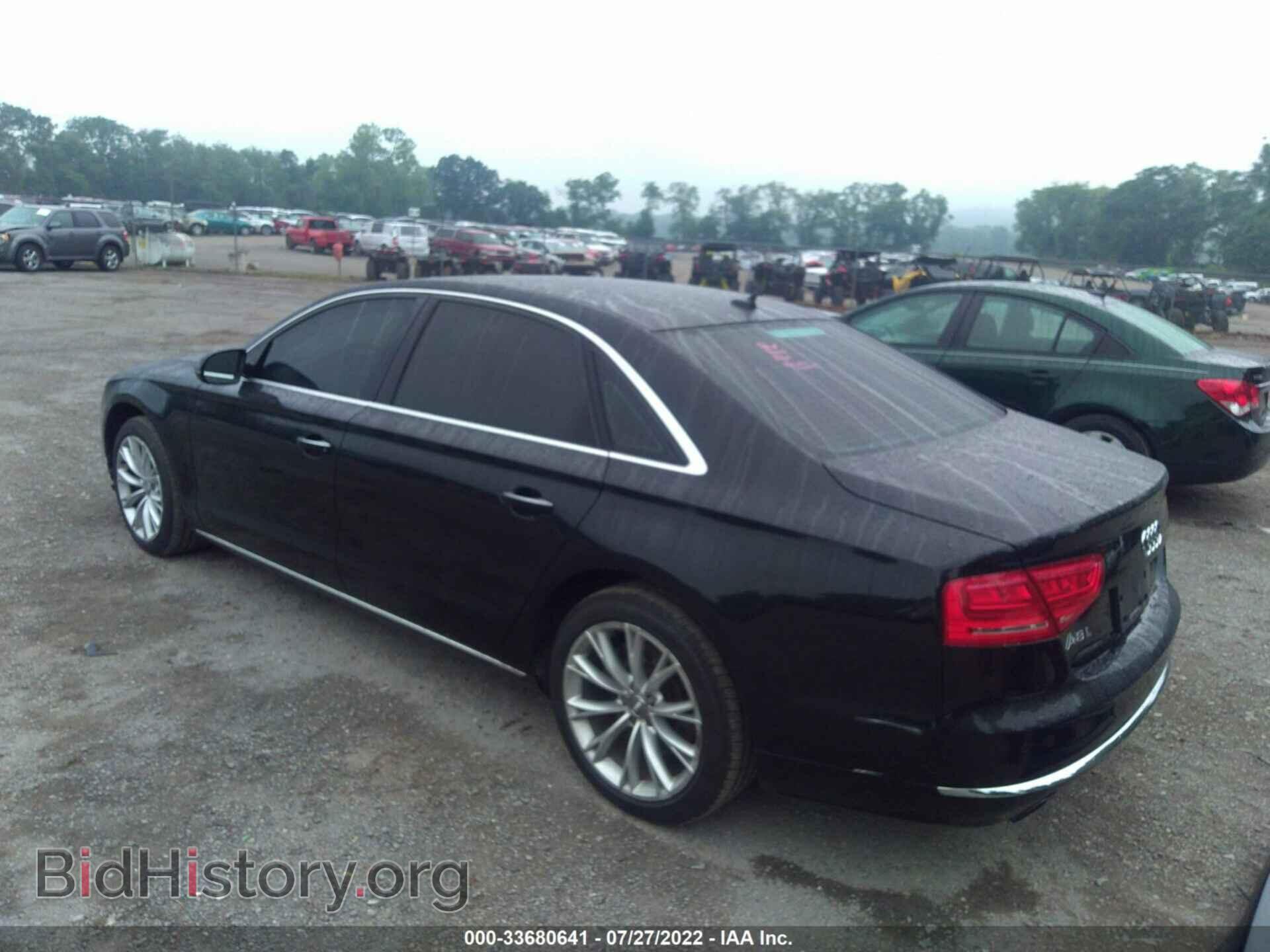 2014 AUDI A8 L - VIN: WAURGAFD4EN003123 - Фото 3