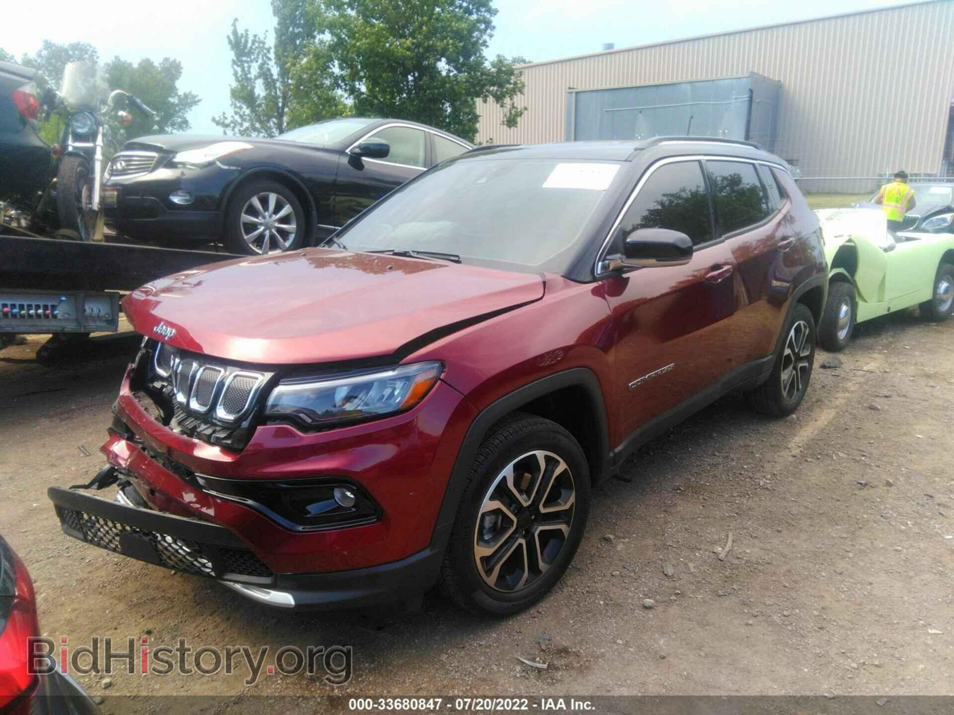 2022 JEEP COMPASS - VIN: 3C4NJDCB6NT110648 - Фото 2