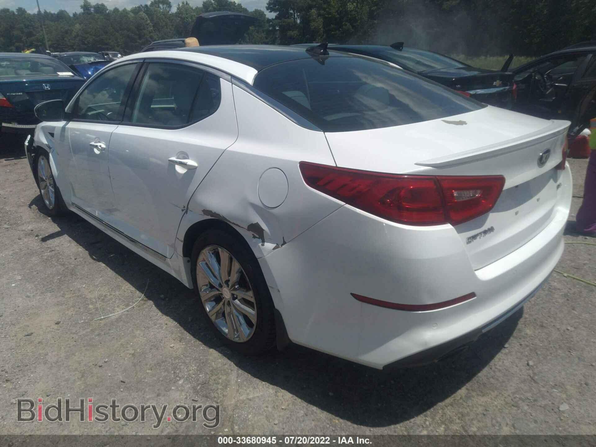 2014 KIA OPTIMA - VIN: 5XXGR4A65EG297710 - Фото 3