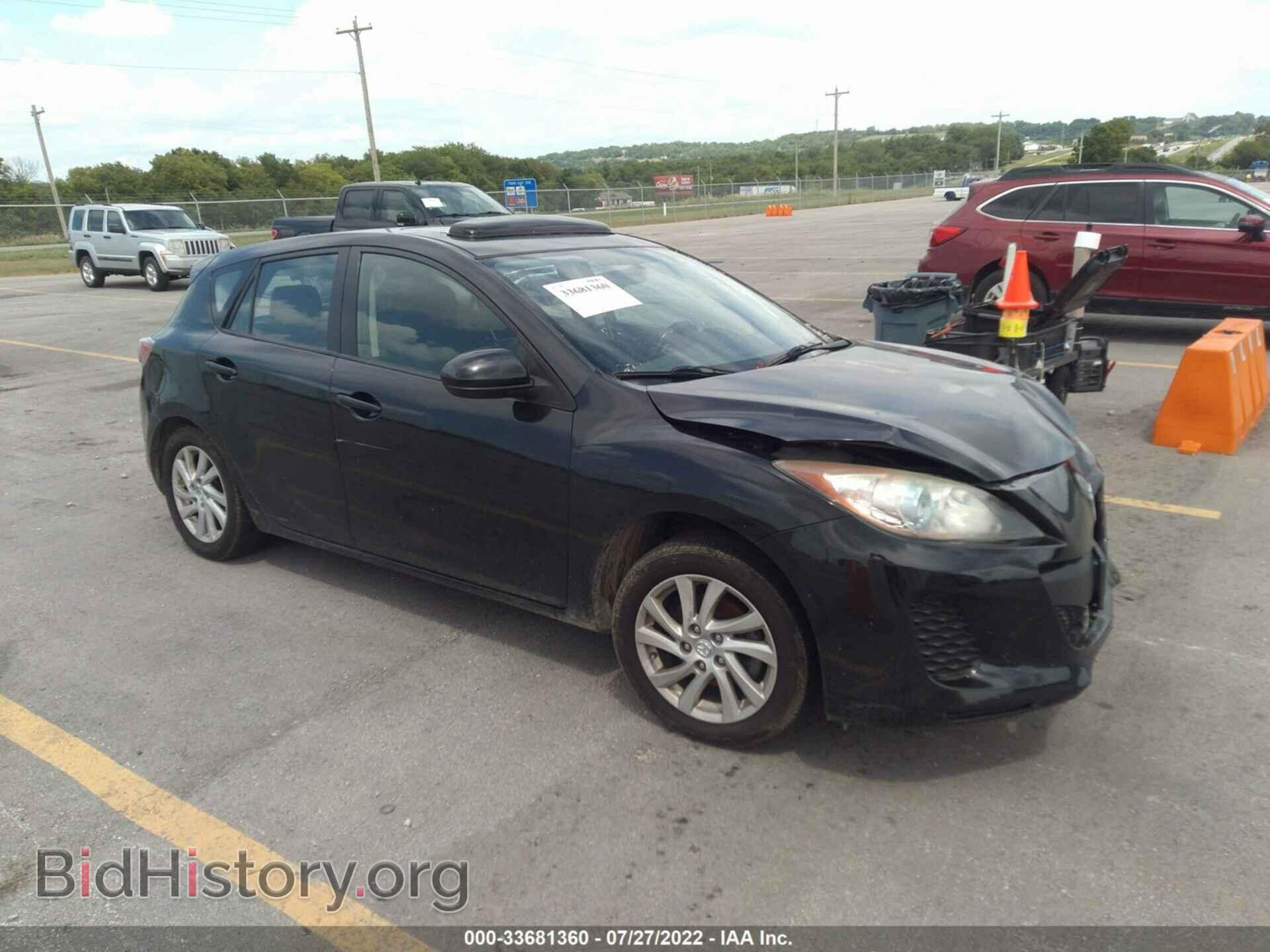 Photo JM1BL1M70C1613974 - MAZDA MAZDA3 2012