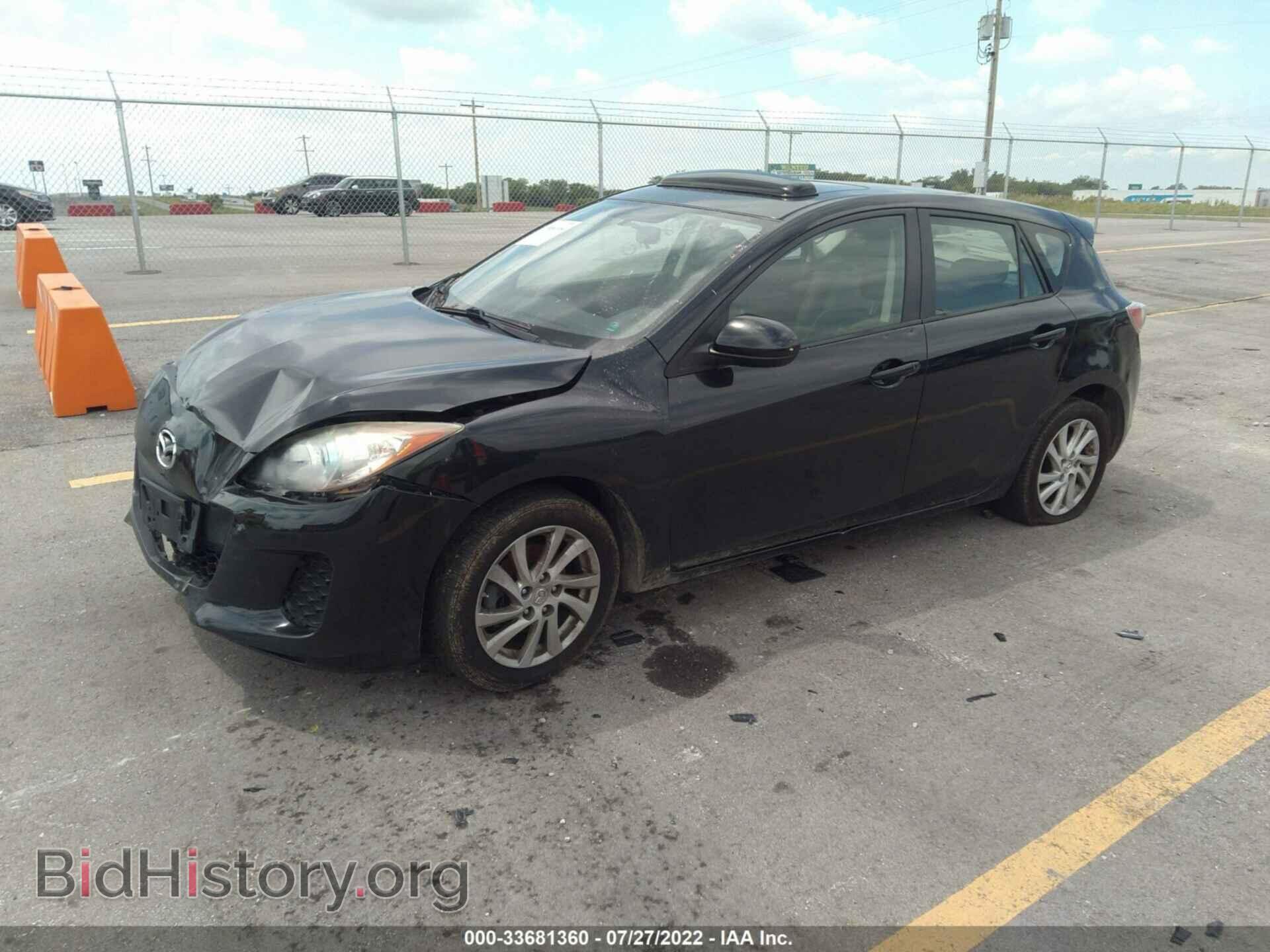 2012 MAZDA MAZDA3 - VIN: JM1BL1M70C1613974 - Фото 2