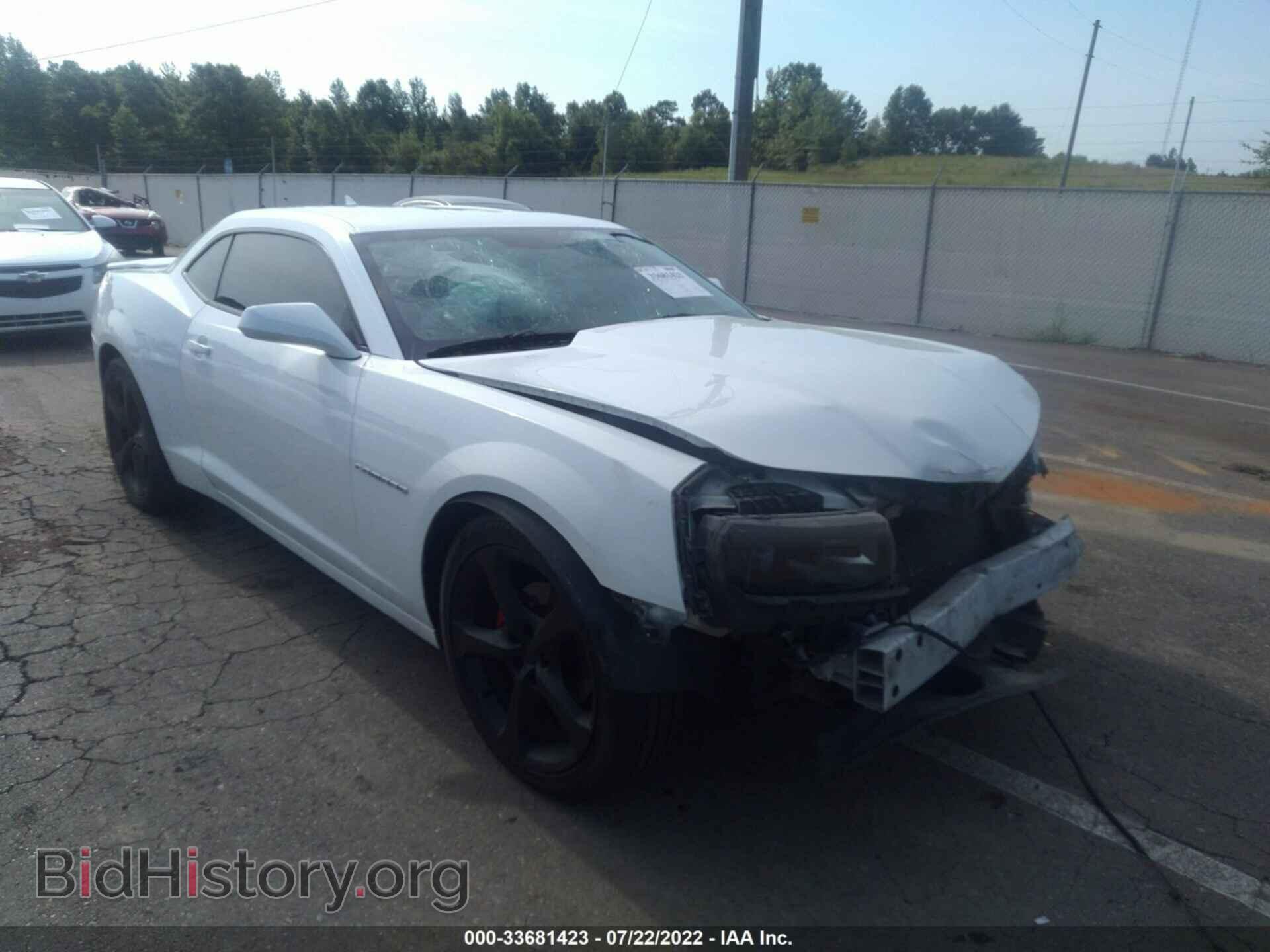 Photo 2G1FB1E31E9186862 - CHEVROLET CAMARO 2014