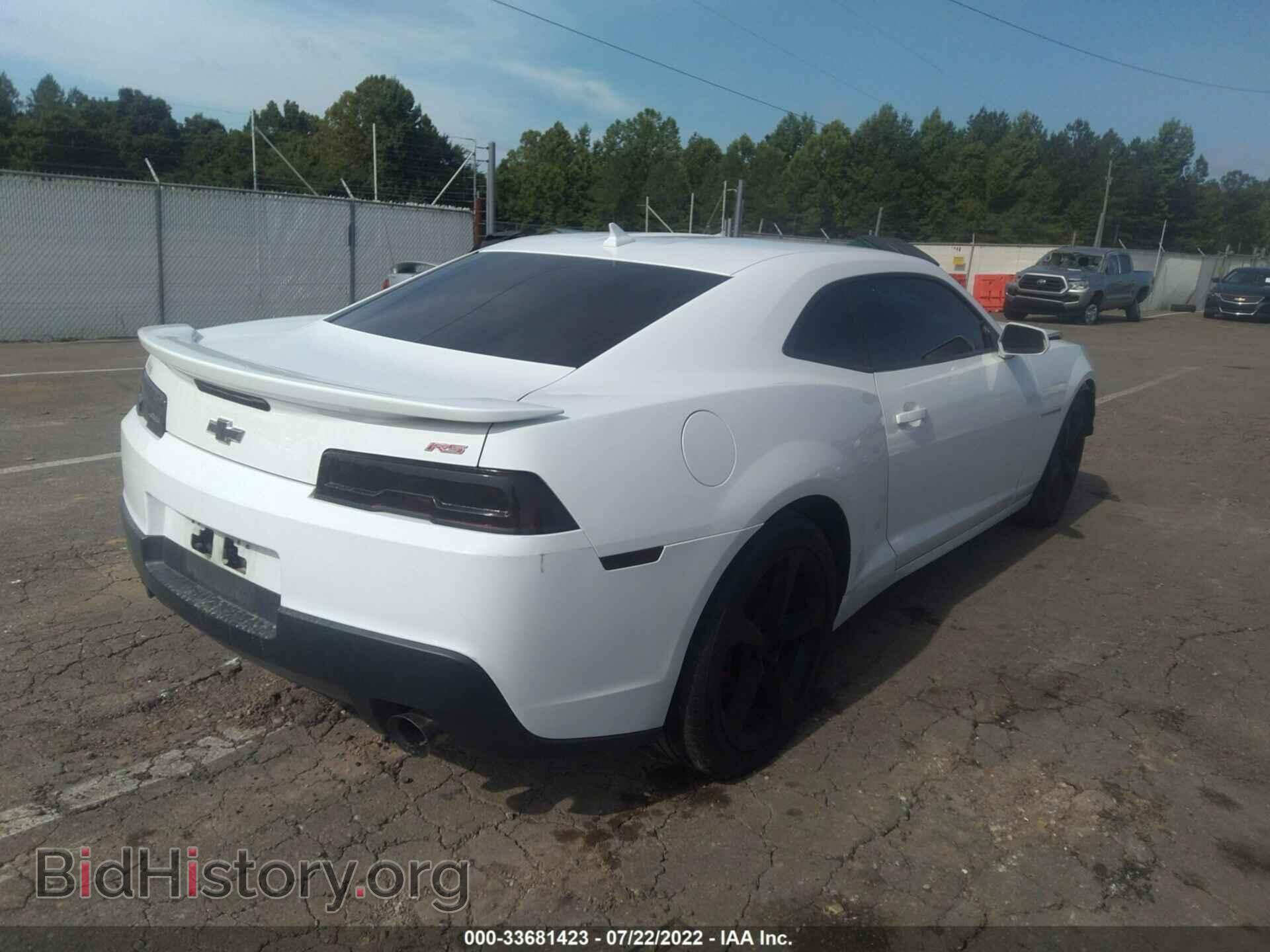 2014 CHEVROLET CAMARO - VIN: 2G1FB1E31E9186862 - Фото 4