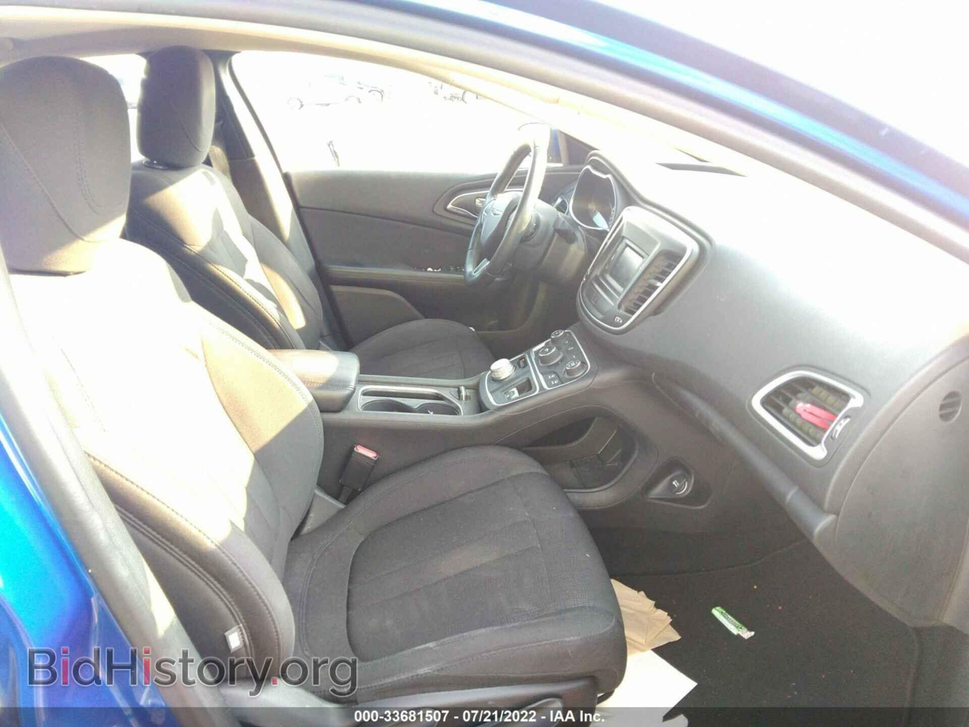 2015 CHRYSLER 200 - VIN: 1C3CCCABXFN649052 - Фото 5