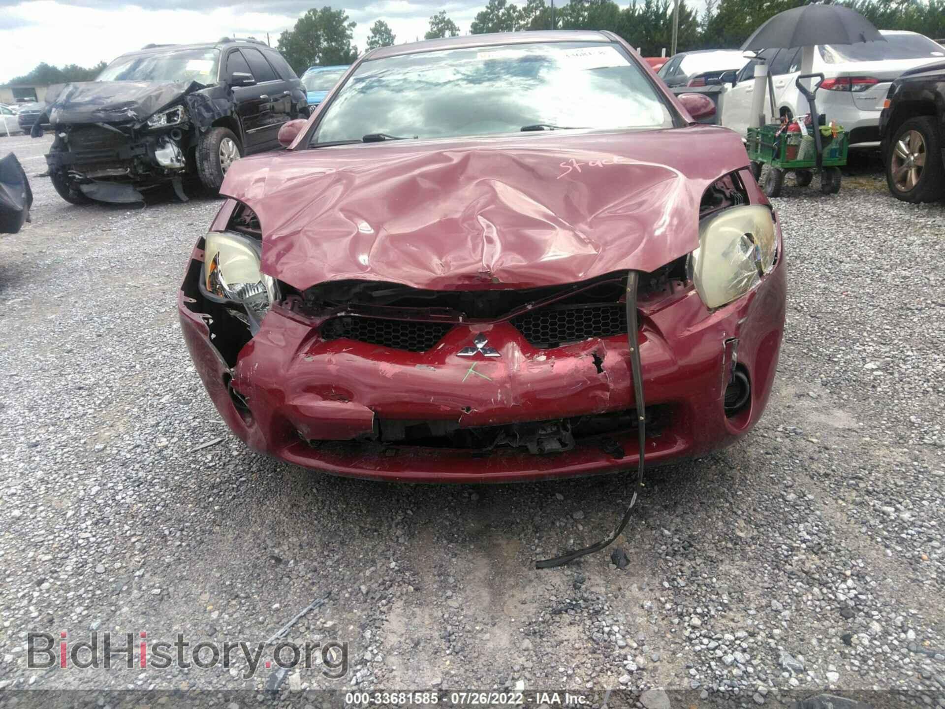 2007 MITSUBISHI ECLIPSE - VIN: 4A3AK24F27E025596 - Фото 6